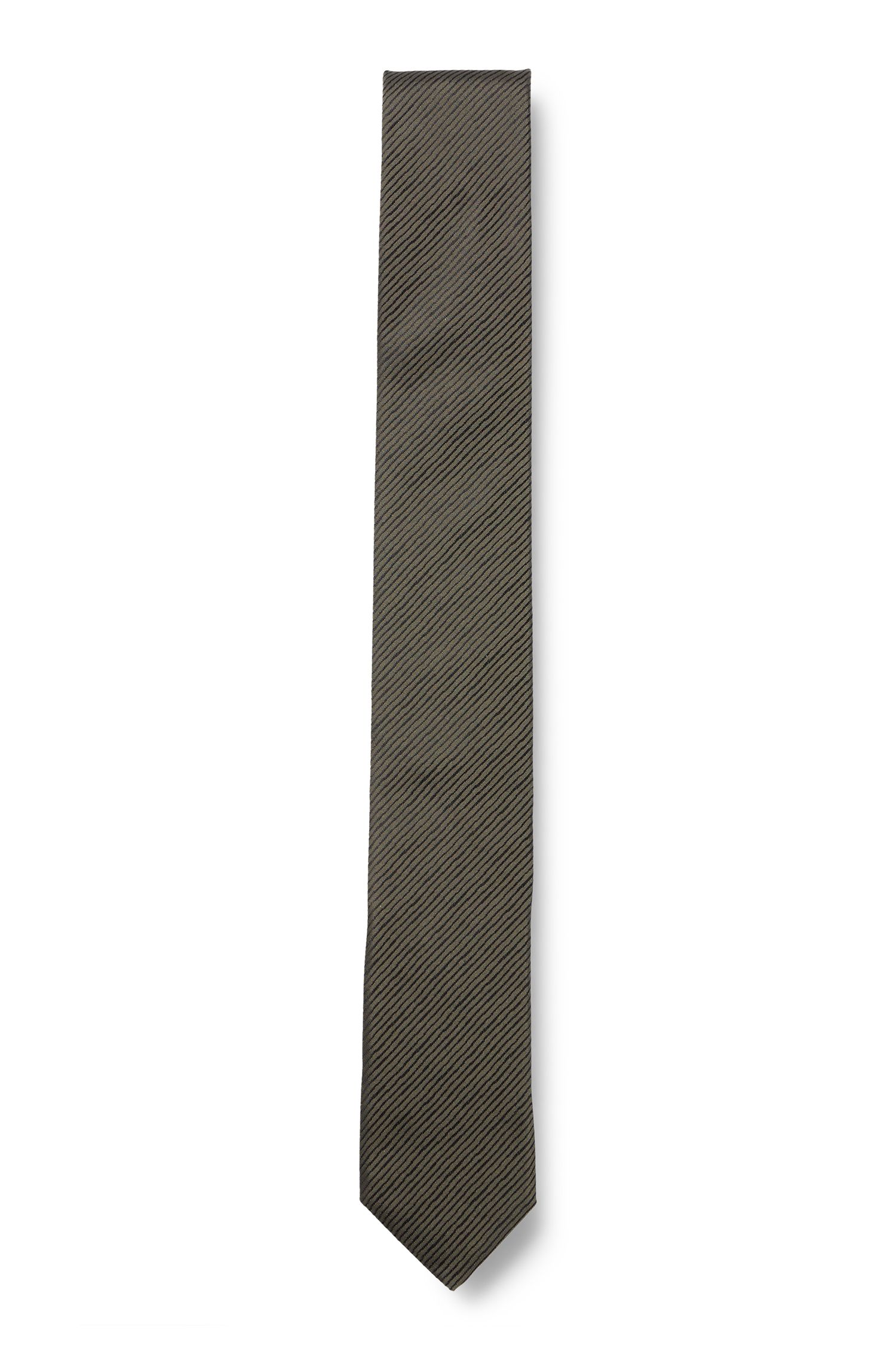 通体斜条纹领带