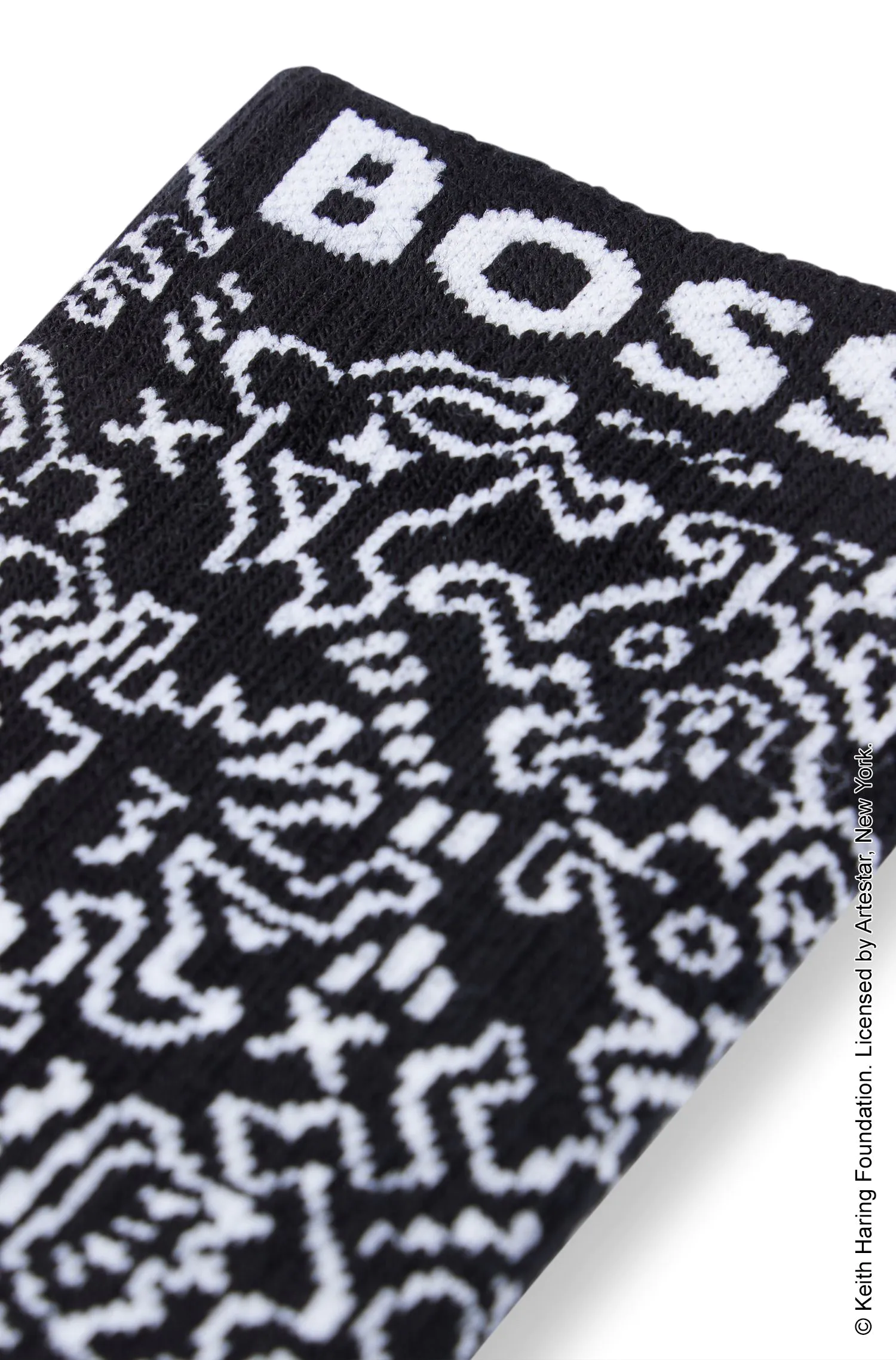 BOSS x Keith Haring 限定图案短袜