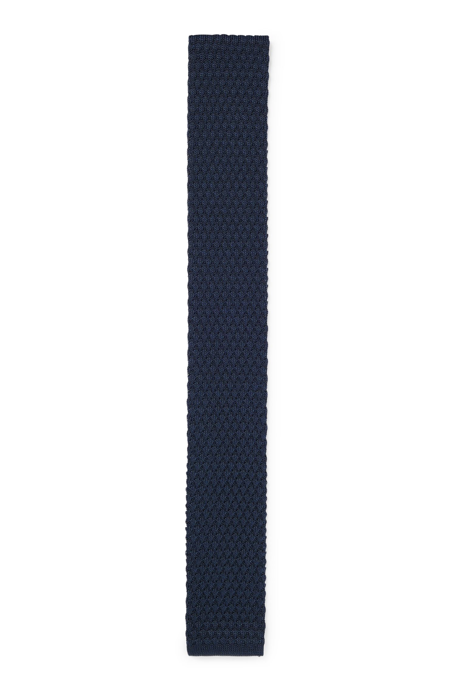 针织提花结构纯领带