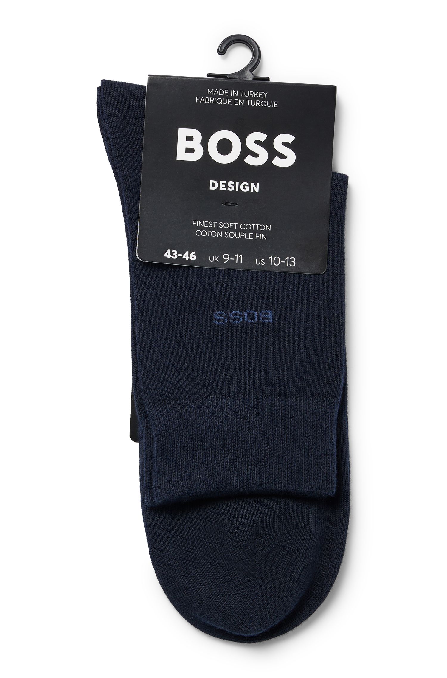 【BOSS博斯】弹力棉混纺短袜