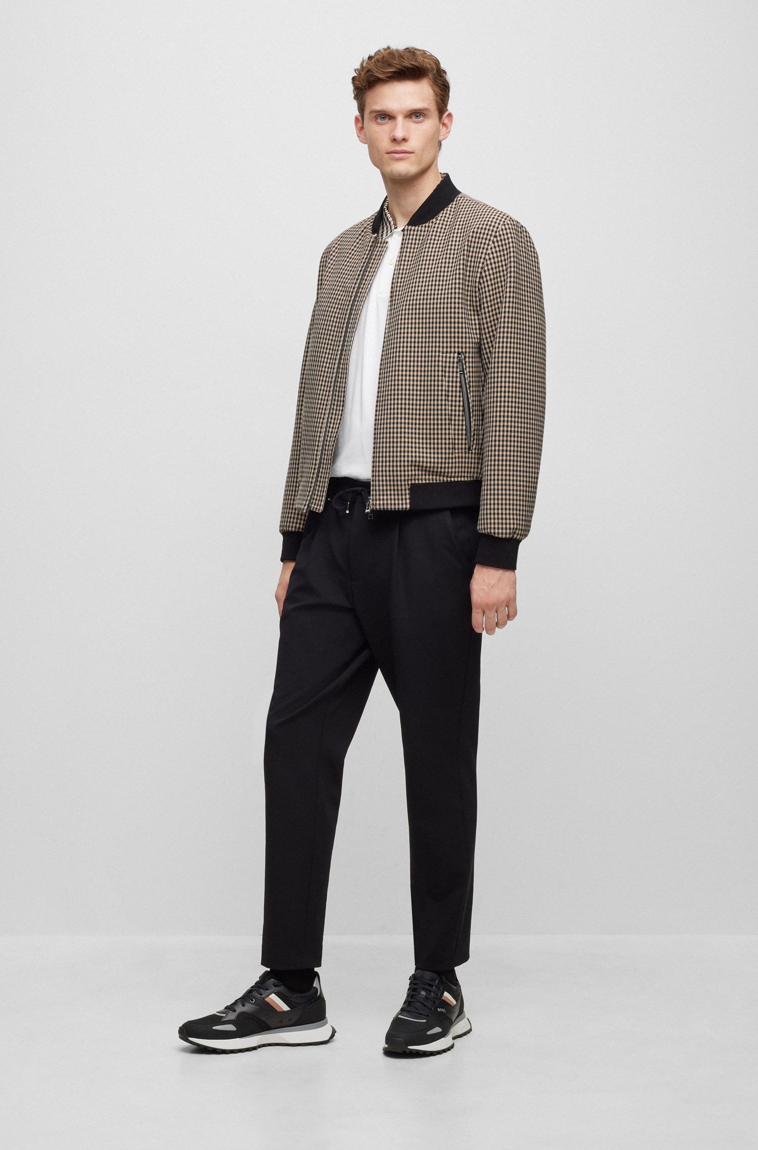 【BOSS博斯】EVA 橡胶外底跑步运动鞋