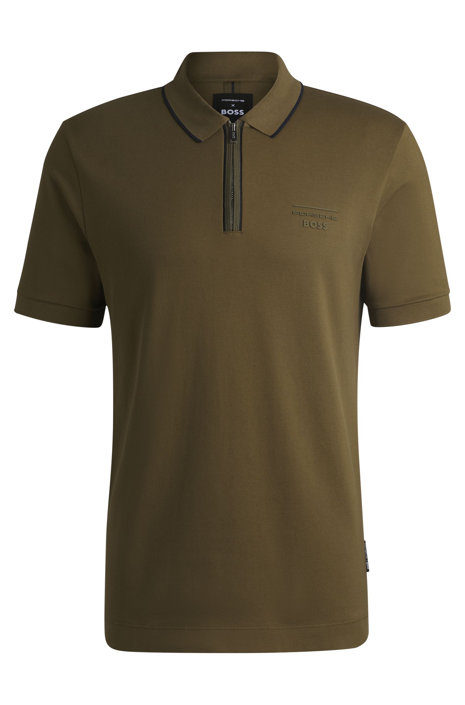 Porsche x BOSS 弹力棉 Polo 衫