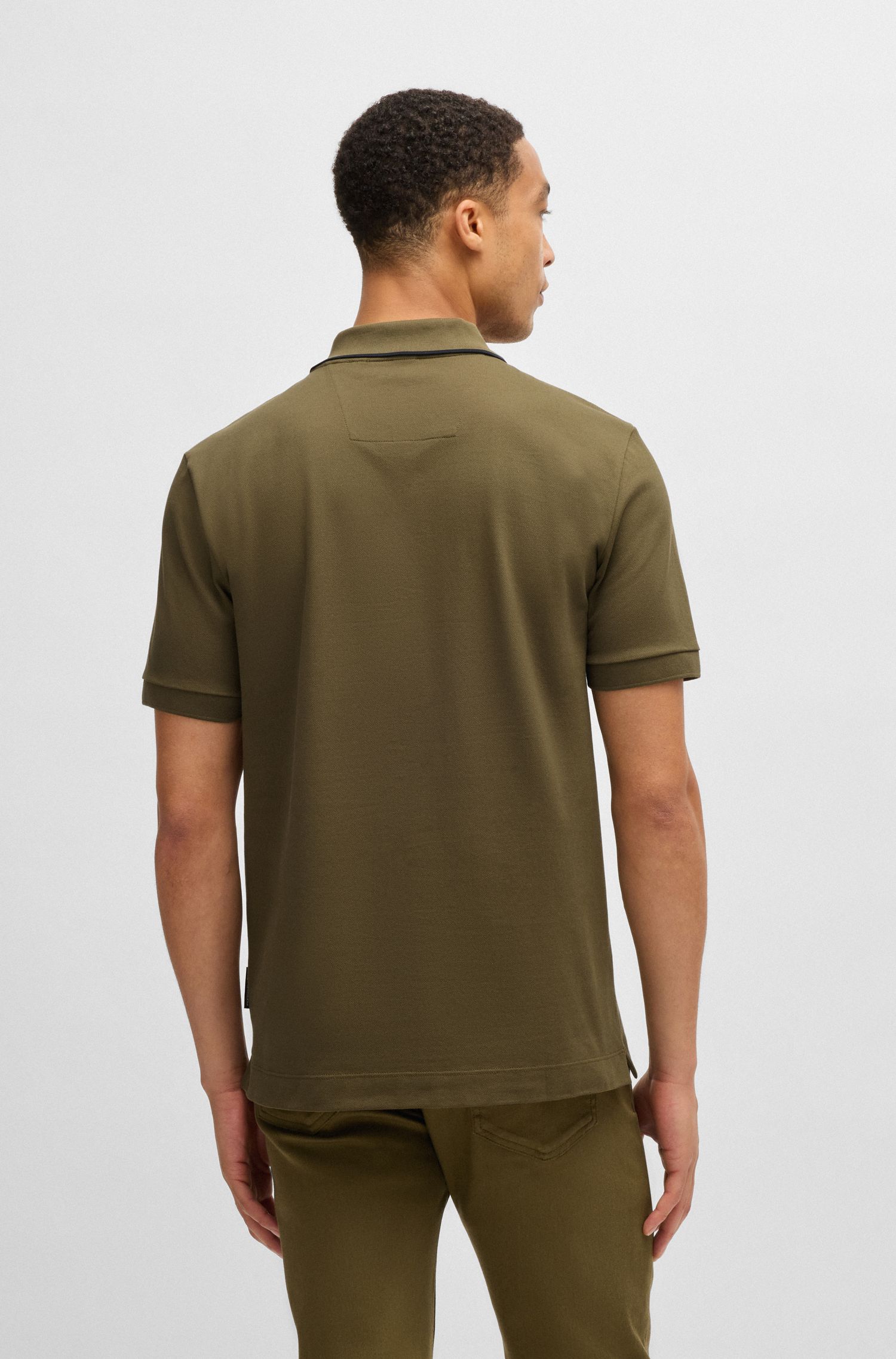 Porsche x BOSS 弹力棉 Polo 衫