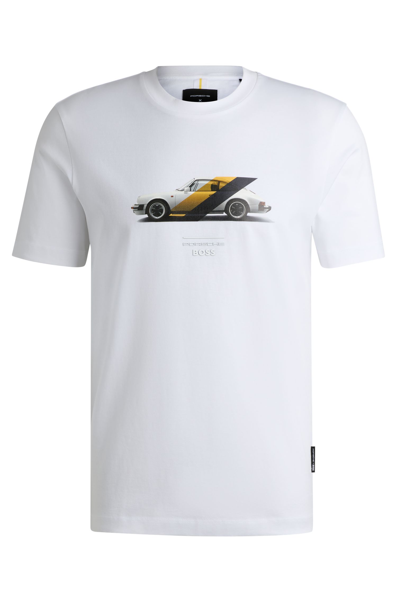 Porsche x BOSS 联名品牌丝光棉T恤