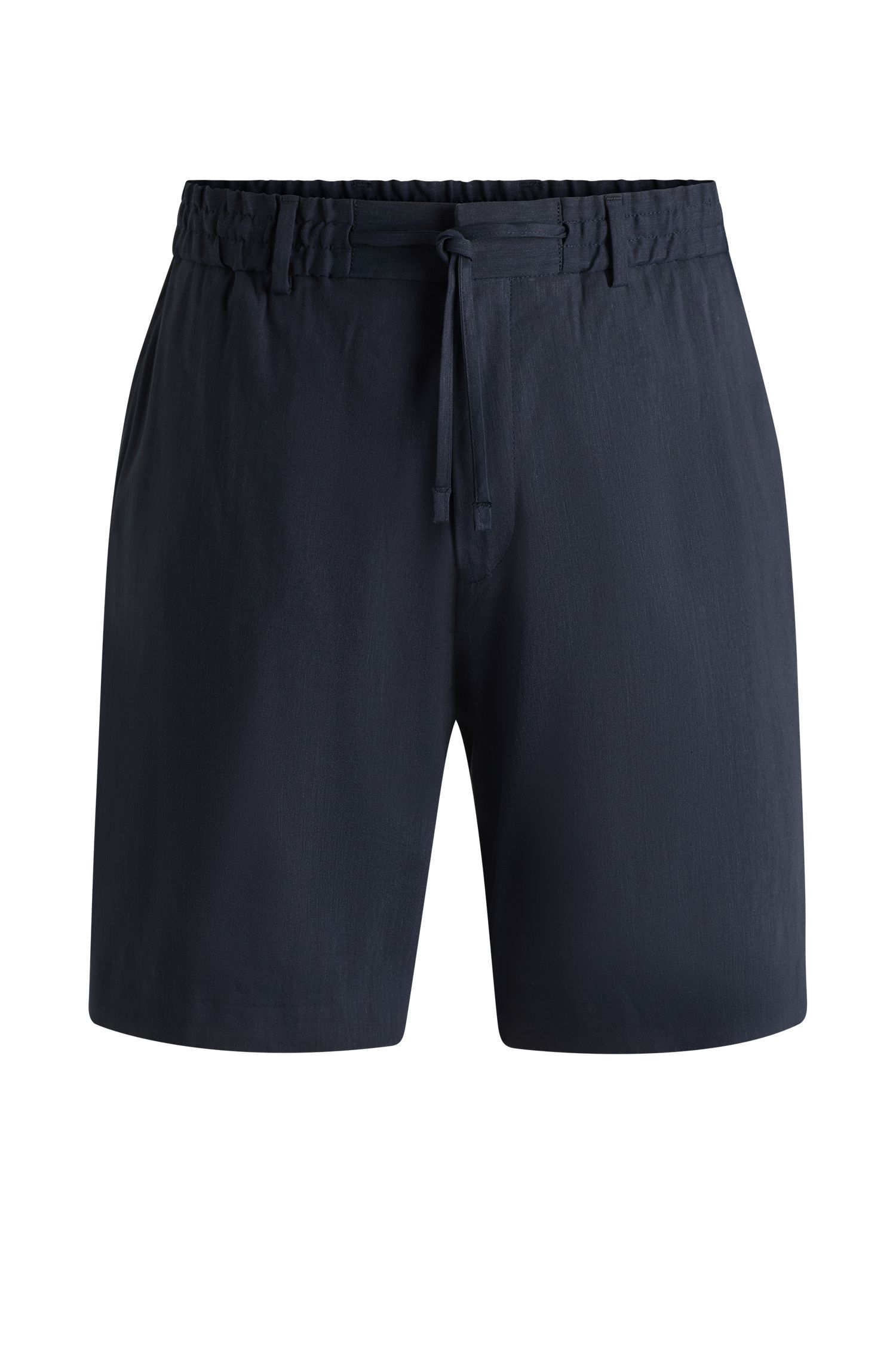 【BOSS博斯】亚麻混纺正装短裤