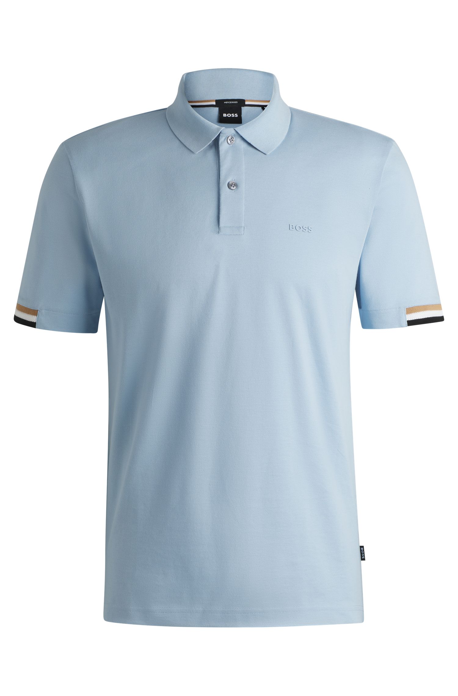 橡胶徽标设计常规版 Polo 衫
