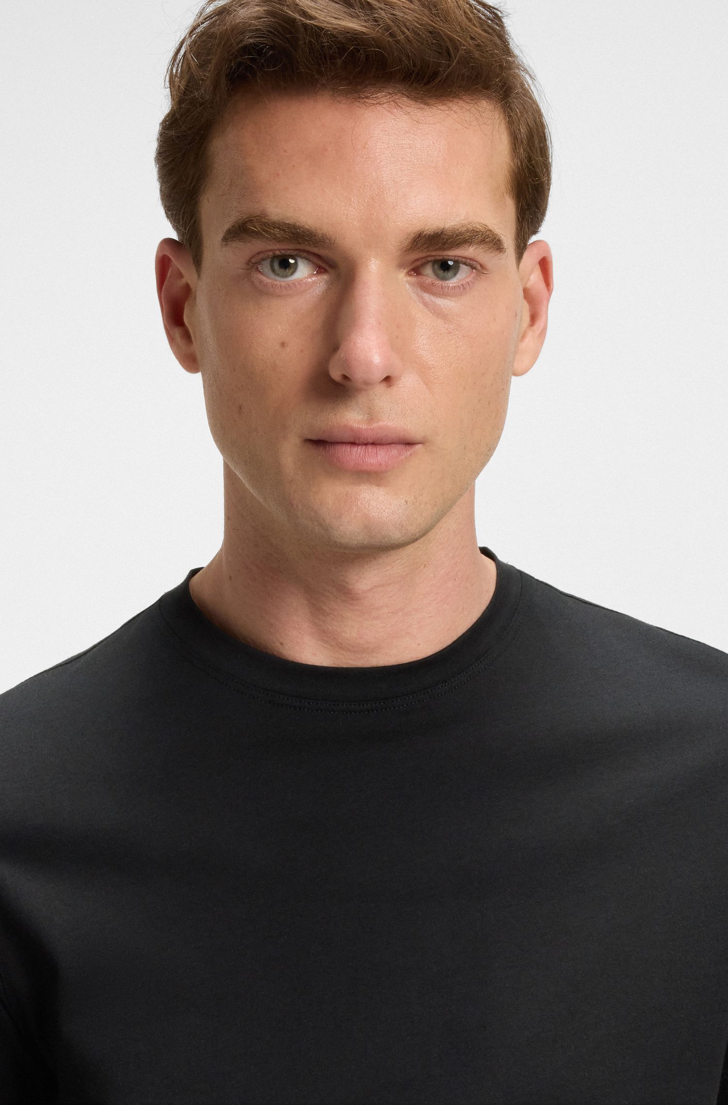 BECKHAM x BOSS 丝光棉 T 恤