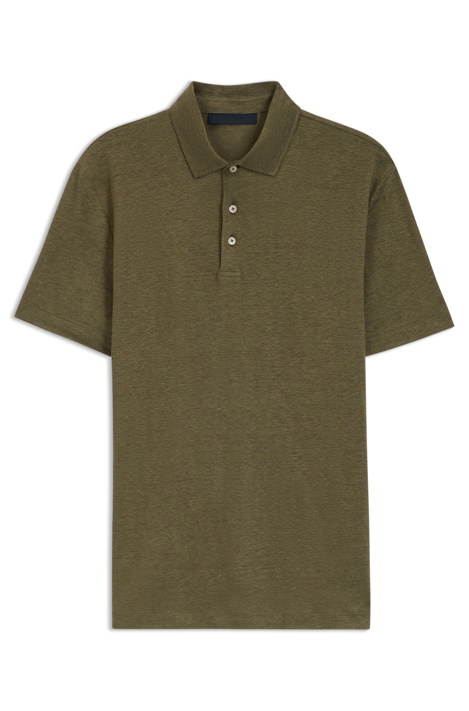 BECKHAM x BOSS 亚麻 Polo 衫
