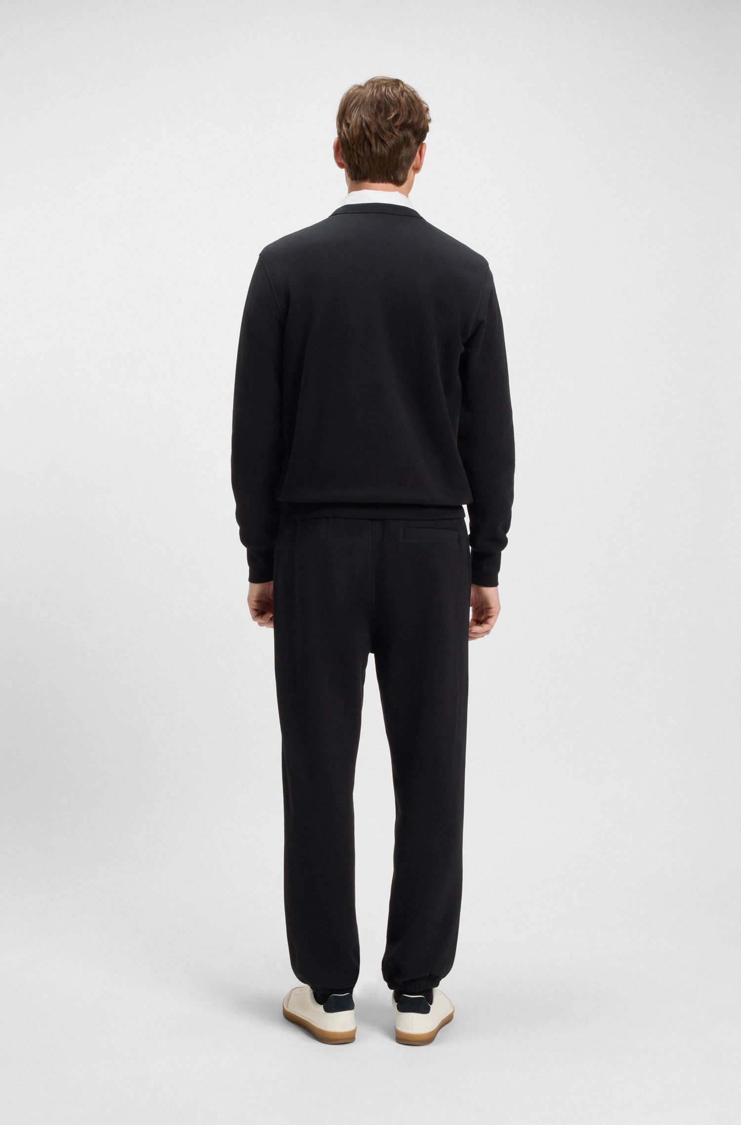 BECKHAM x BOSS 丝光棉毛圈布运动衫
