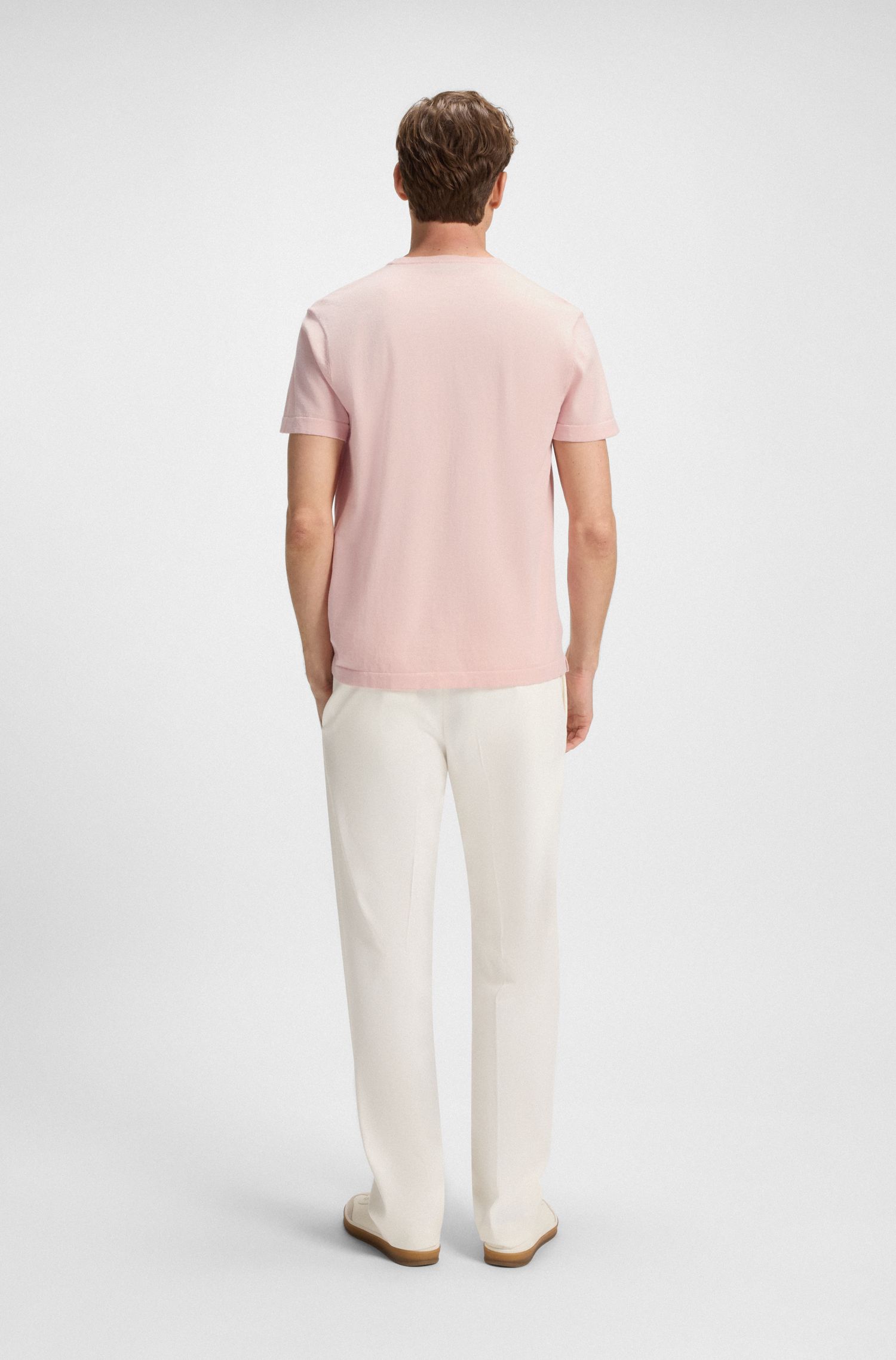 BECKHAM x BOSS 棉质针织毛衣
