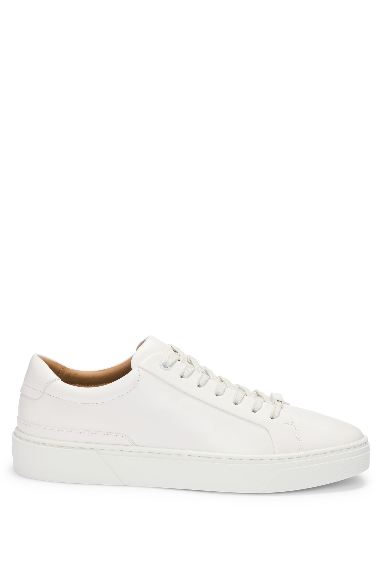 【BOSS博斯】品牌标志鞋带环Gary皮革低帮运动鞋