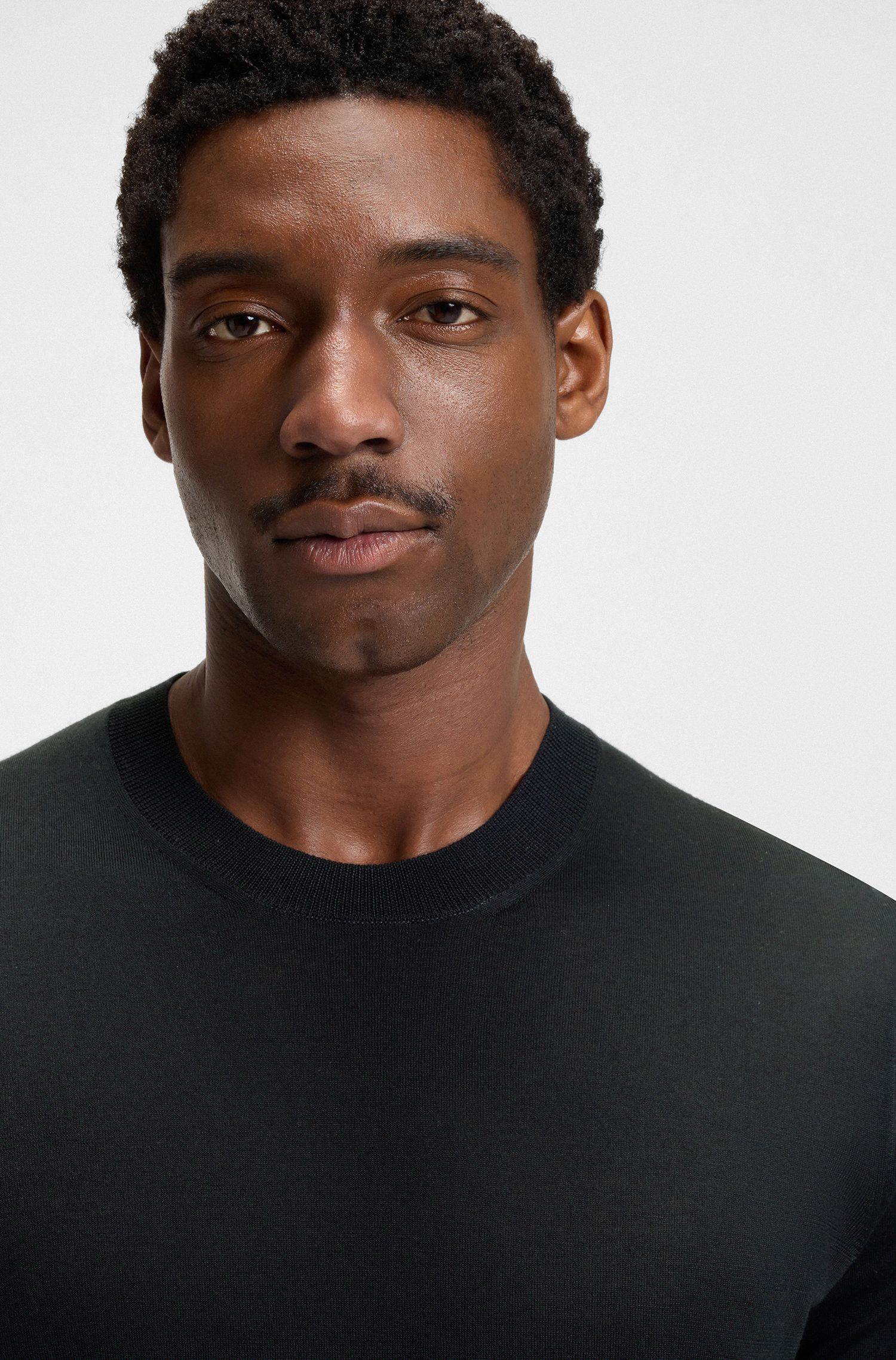 BECKHAM x BOSS 常规版型羊毛毛衣