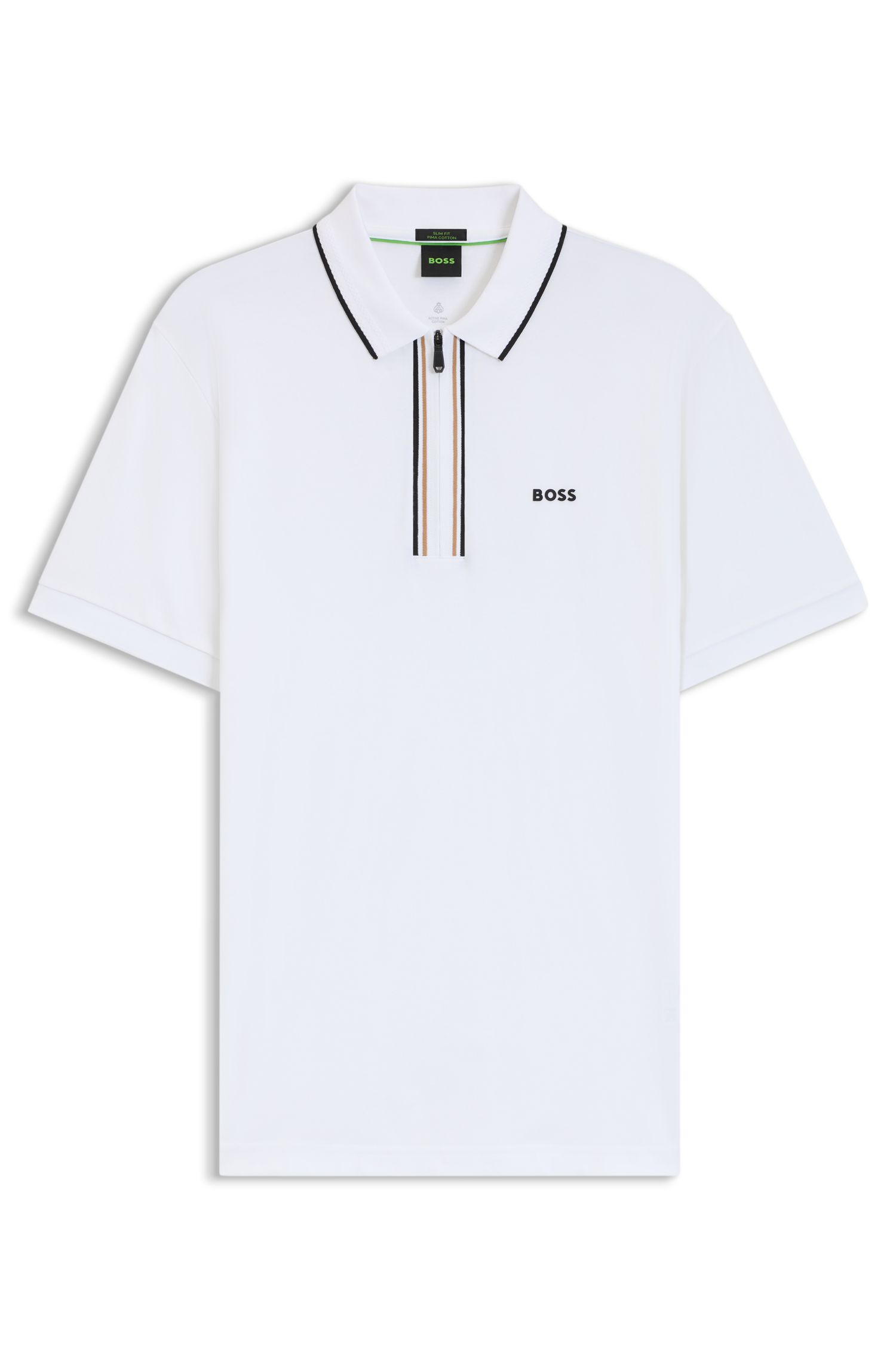 快干弹力棉修身版 Polo 衫