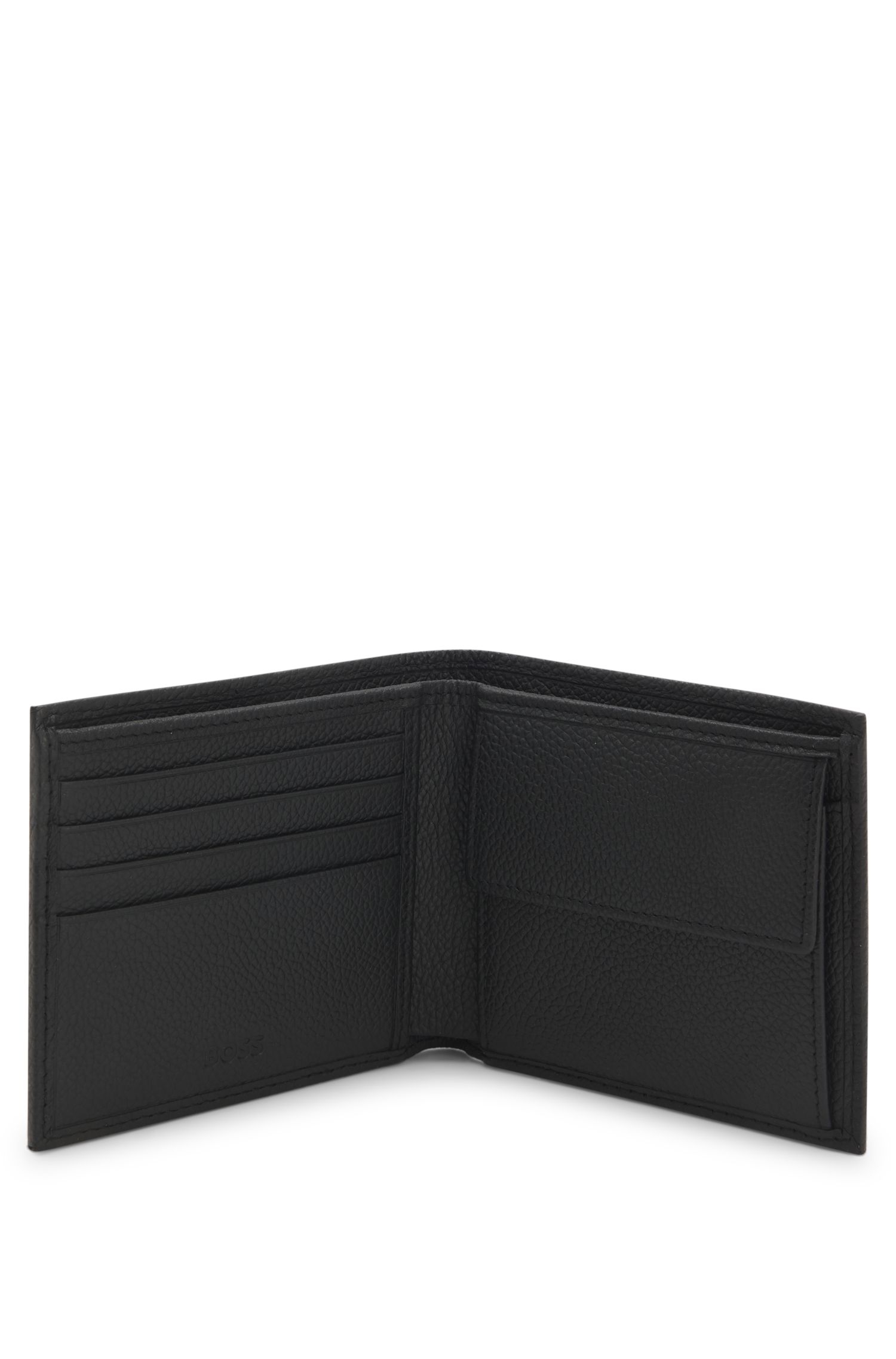 【BOSS博斯】礼盒装真皮钱包和钥匙环套装