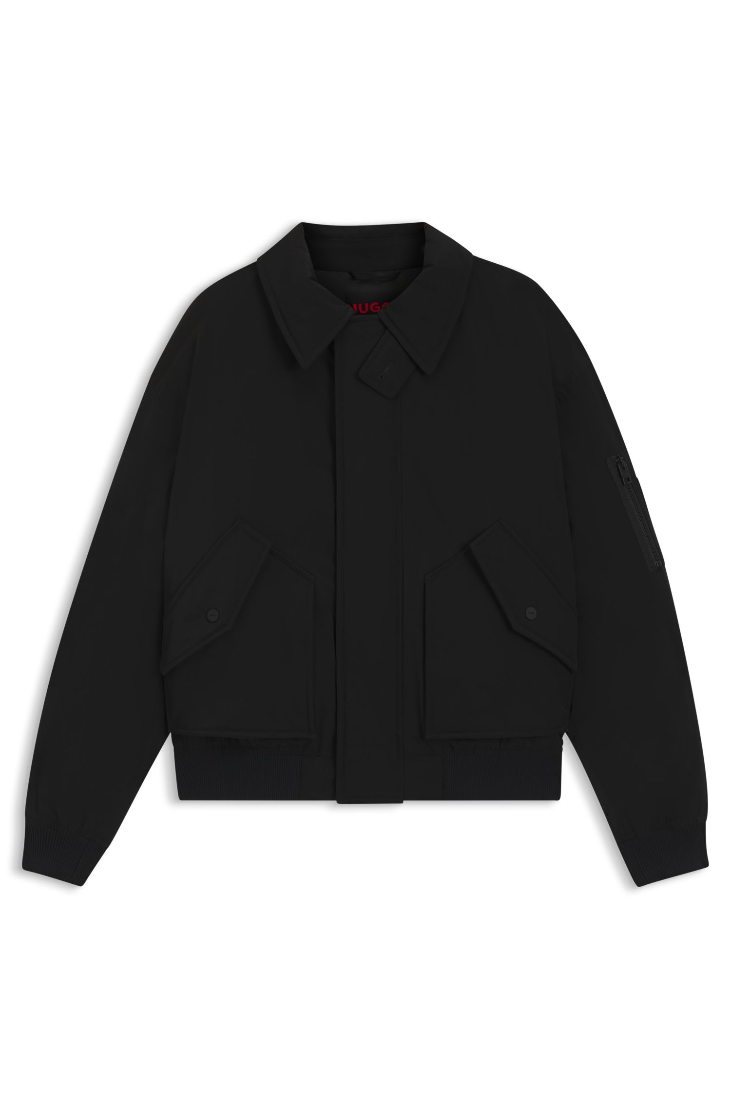 【HUGO雨果】面料常规版型夹棉夹克