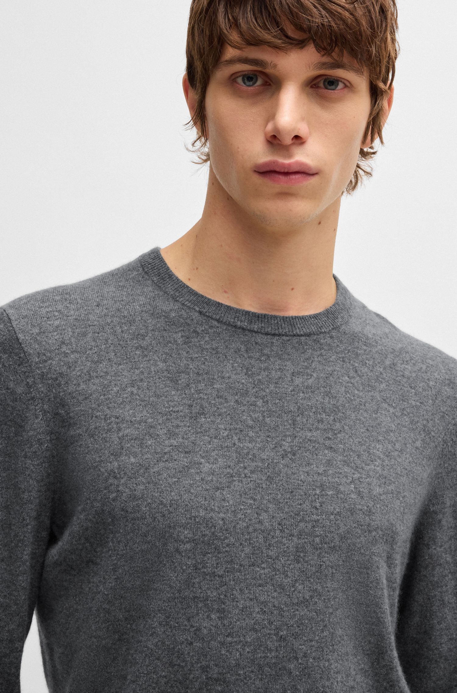 【BOSS博斯】纯羊绒常规版毛衣