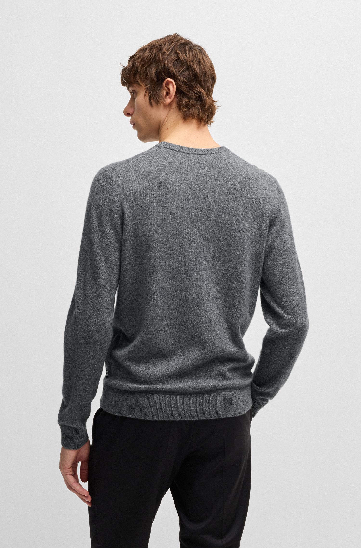 【BOSS博斯】纯羊绒常规版毛衣