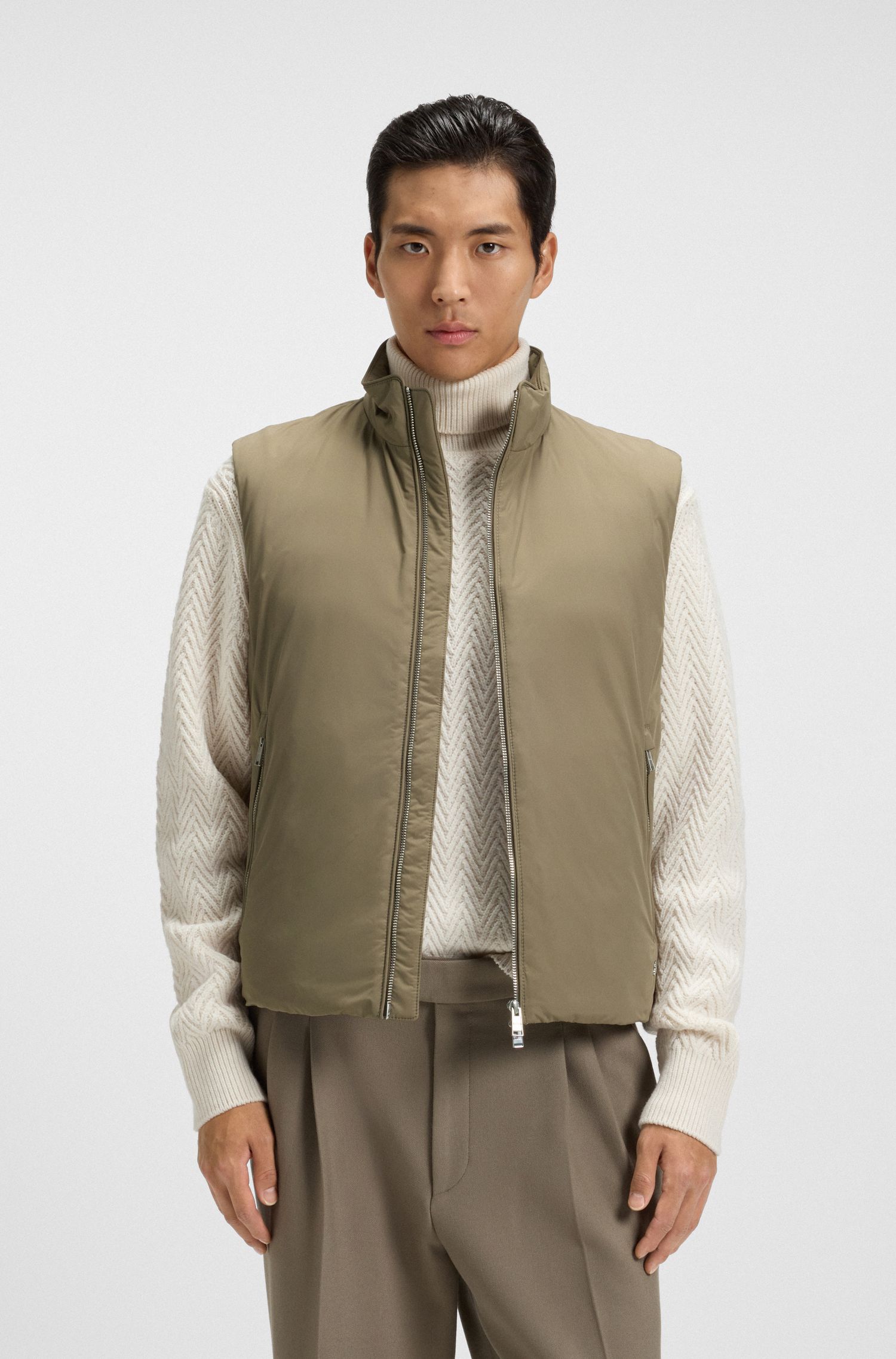 【BOSS博斯】羽绒填充马甲