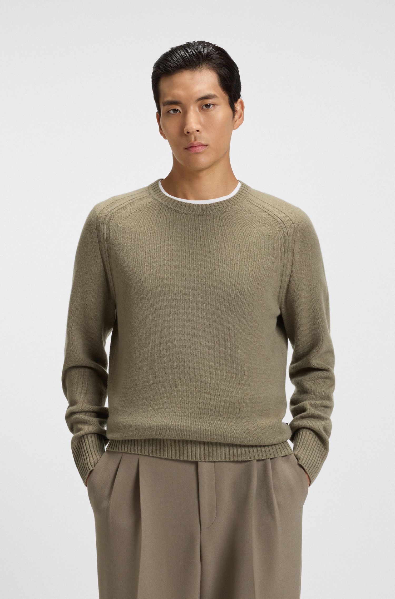 【BOSS博斯】羊绒常规版毛衣