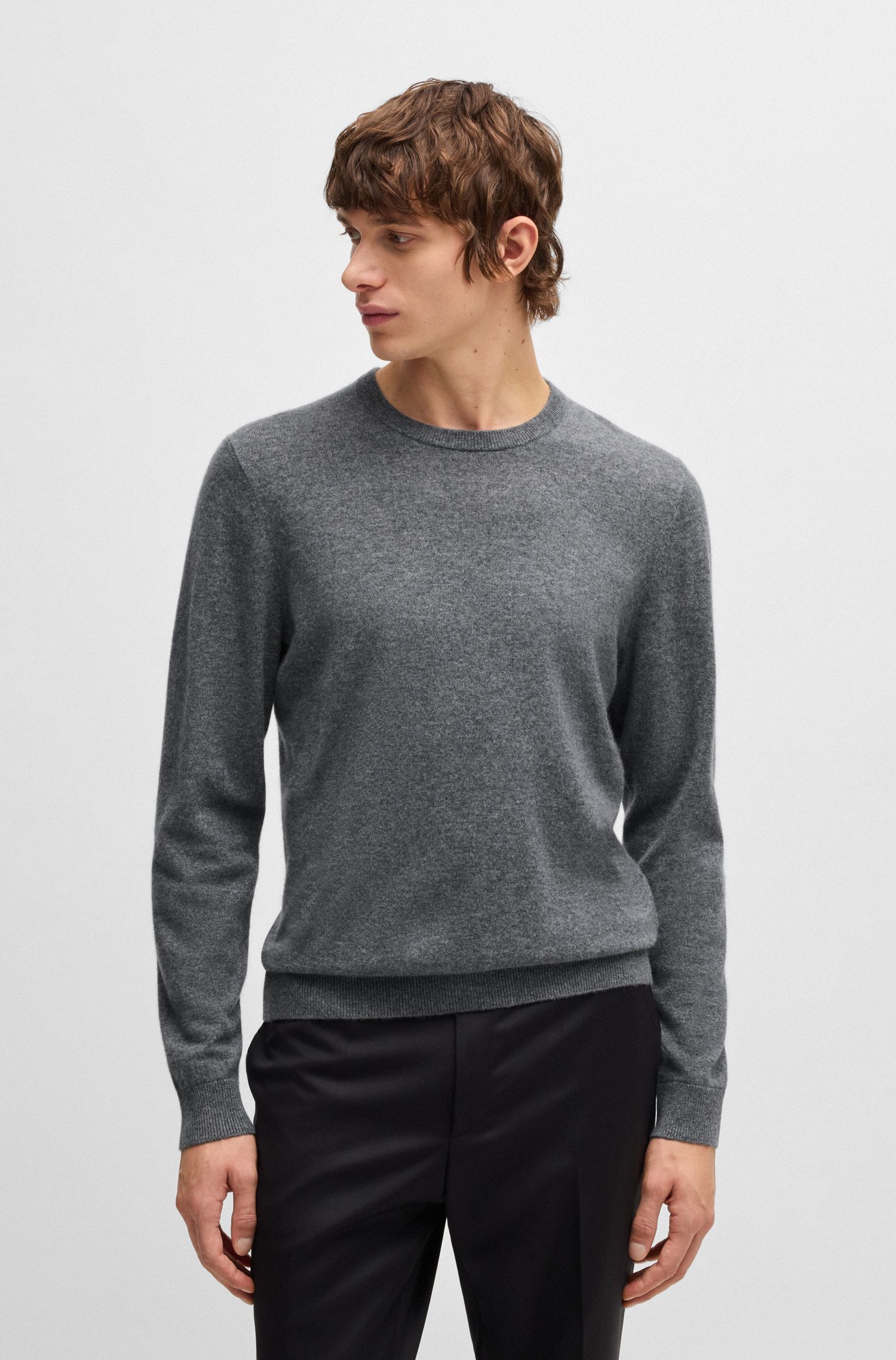 【BOSS博斯】纯羊绒常规版毛衣