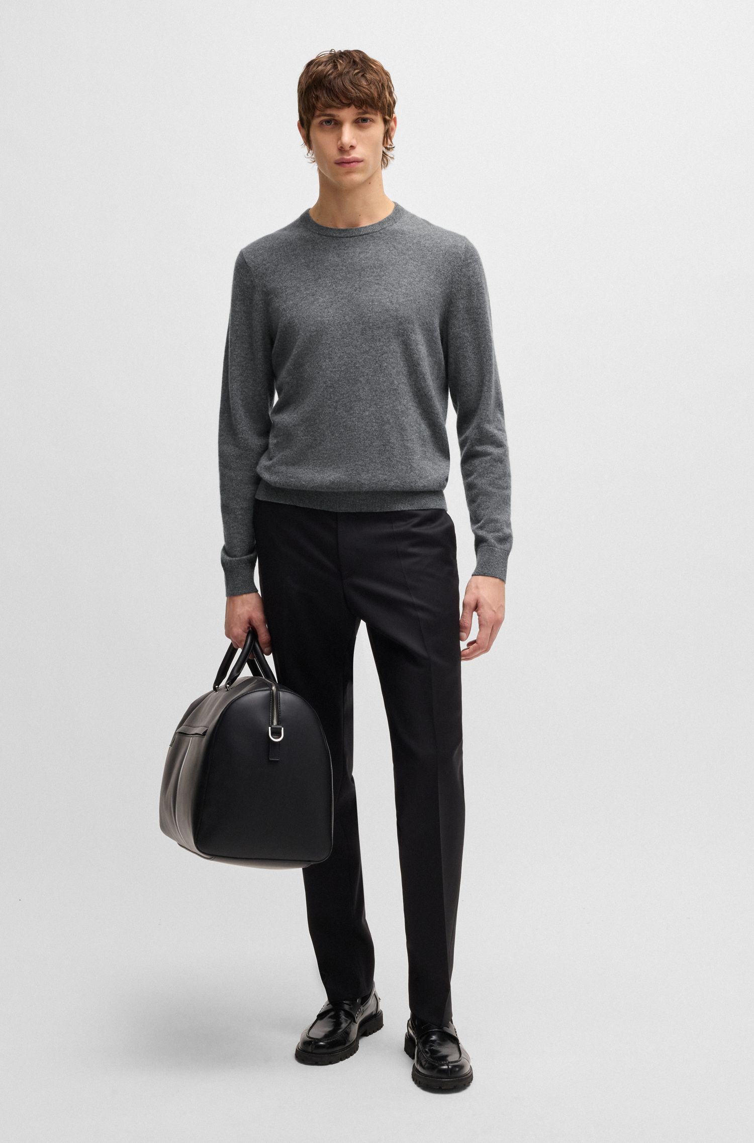 【BOSS博斯】纯羊绒常规版毛衣