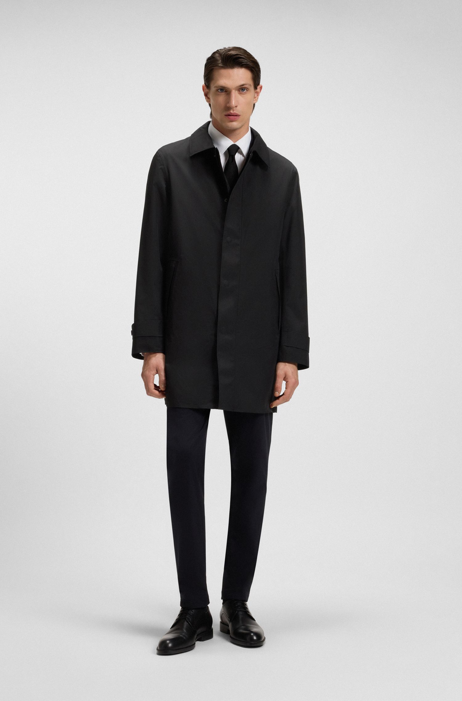 【BOSS博斯】隐形门襟 GORE-TEX® 面料外套