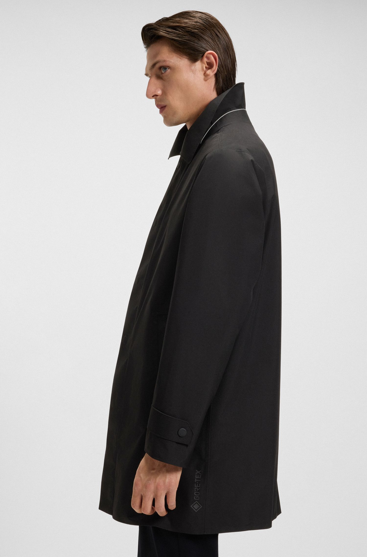 【BOSS博斯】隐形门襟 GORE-TEX® 面料外套