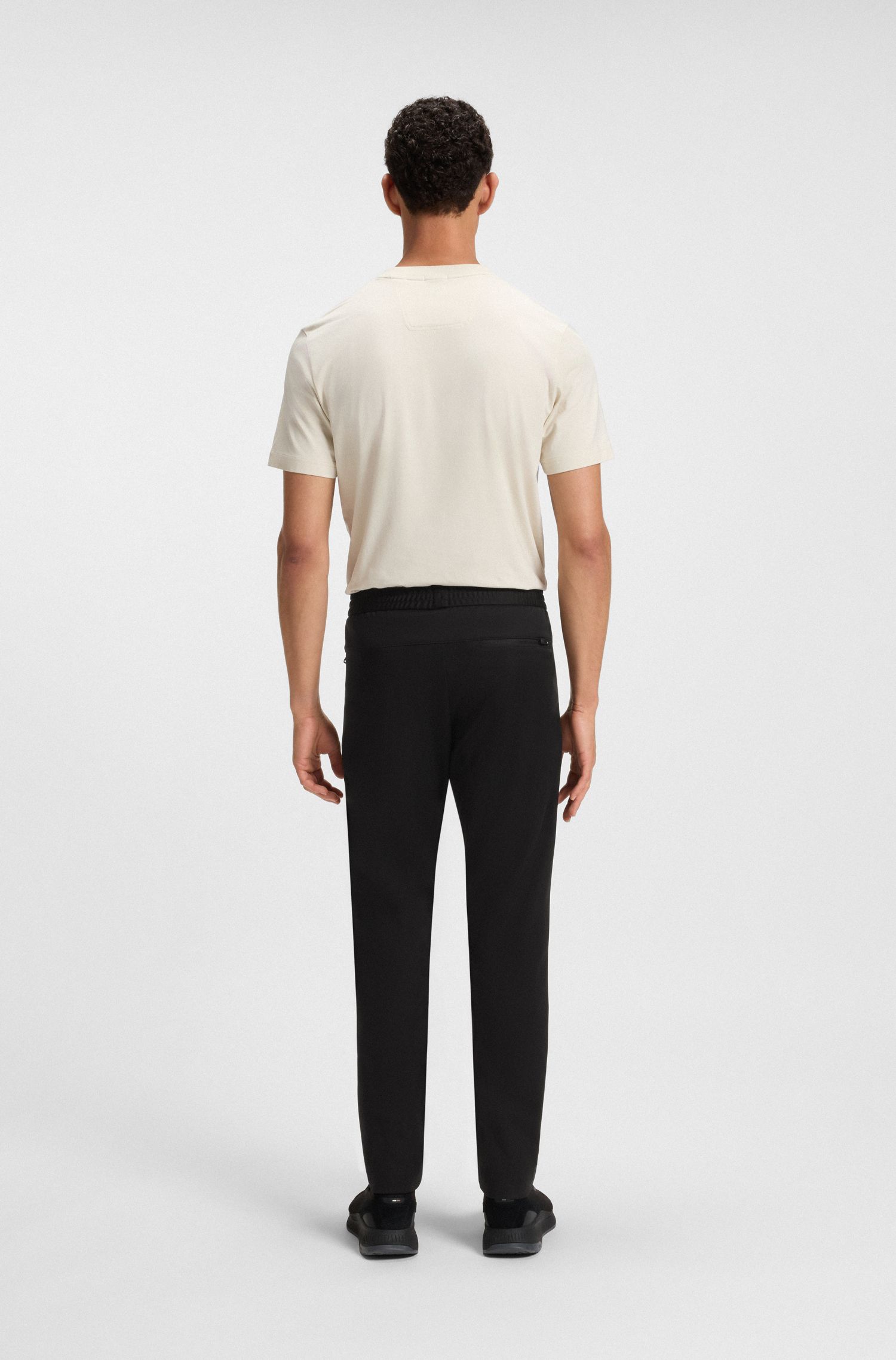 【BOSS博斯】抓绒内里长裤