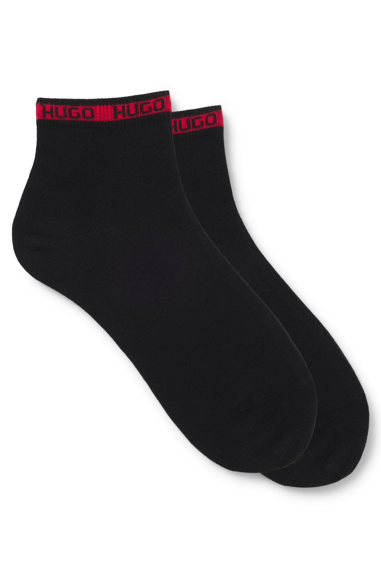 【HUGO雨果】标志短袜