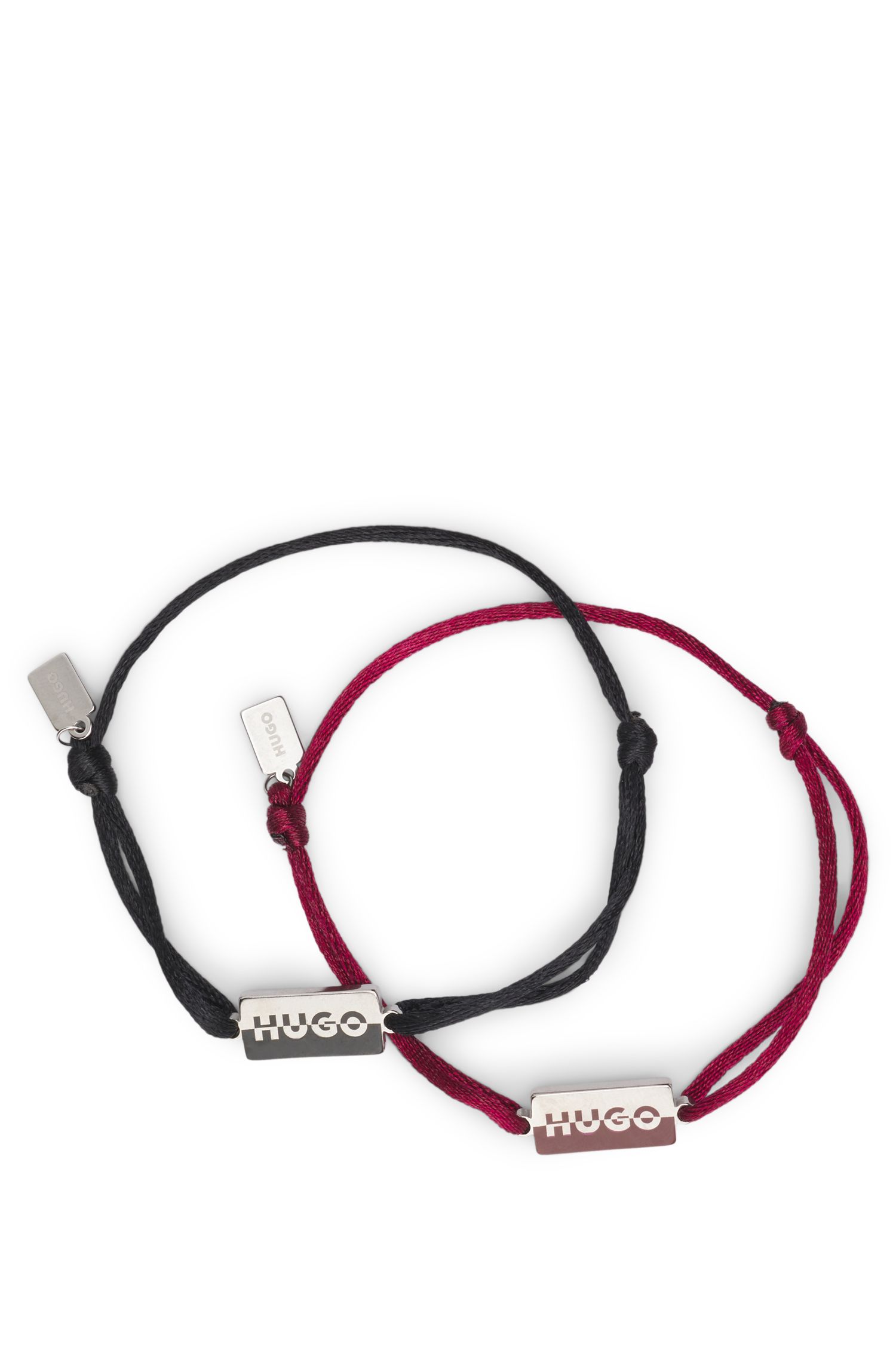 【HUGO雨果】绳索袖扣（两只装）