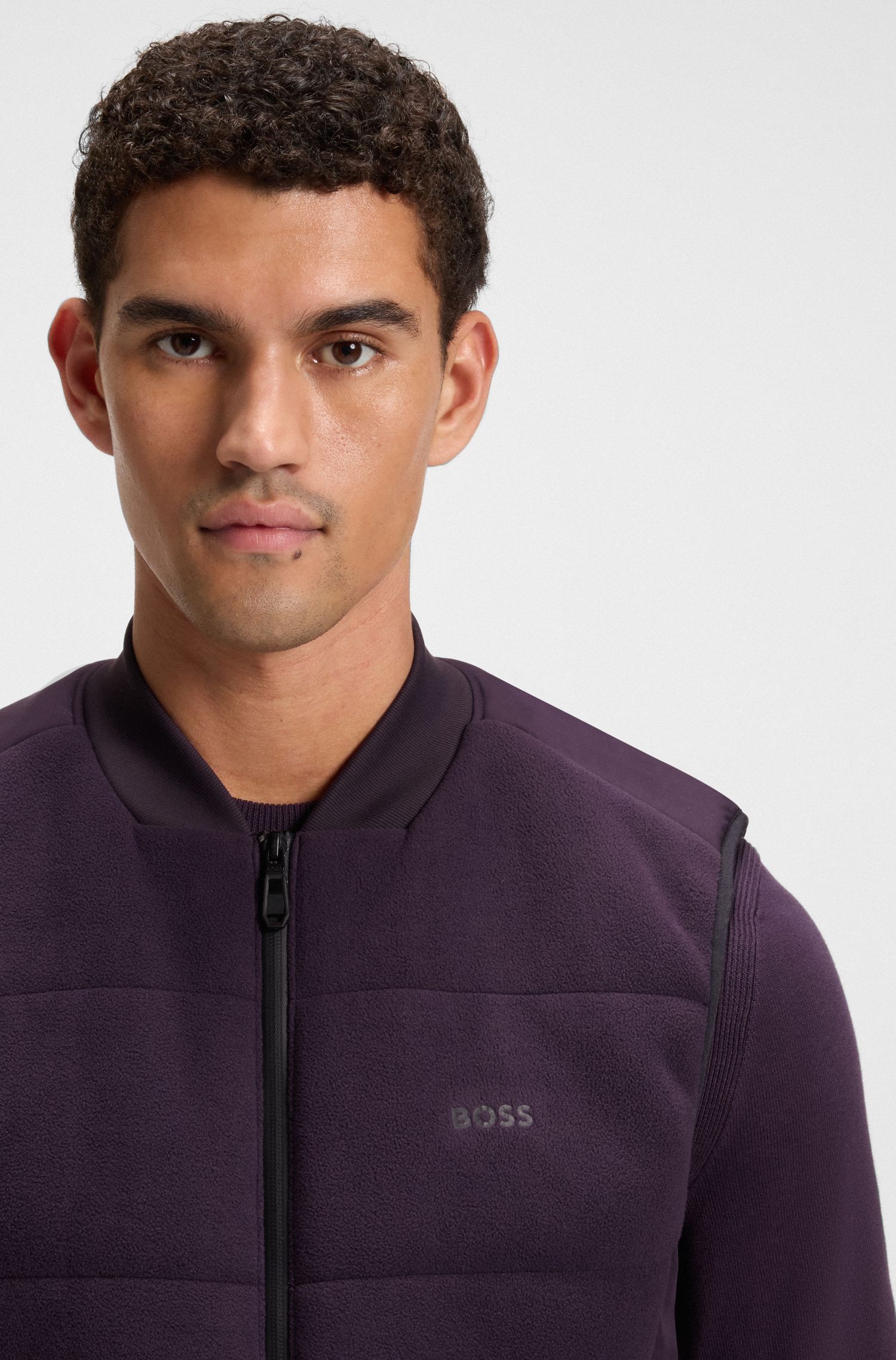 【BOSS博斯】抓绒细节马甲