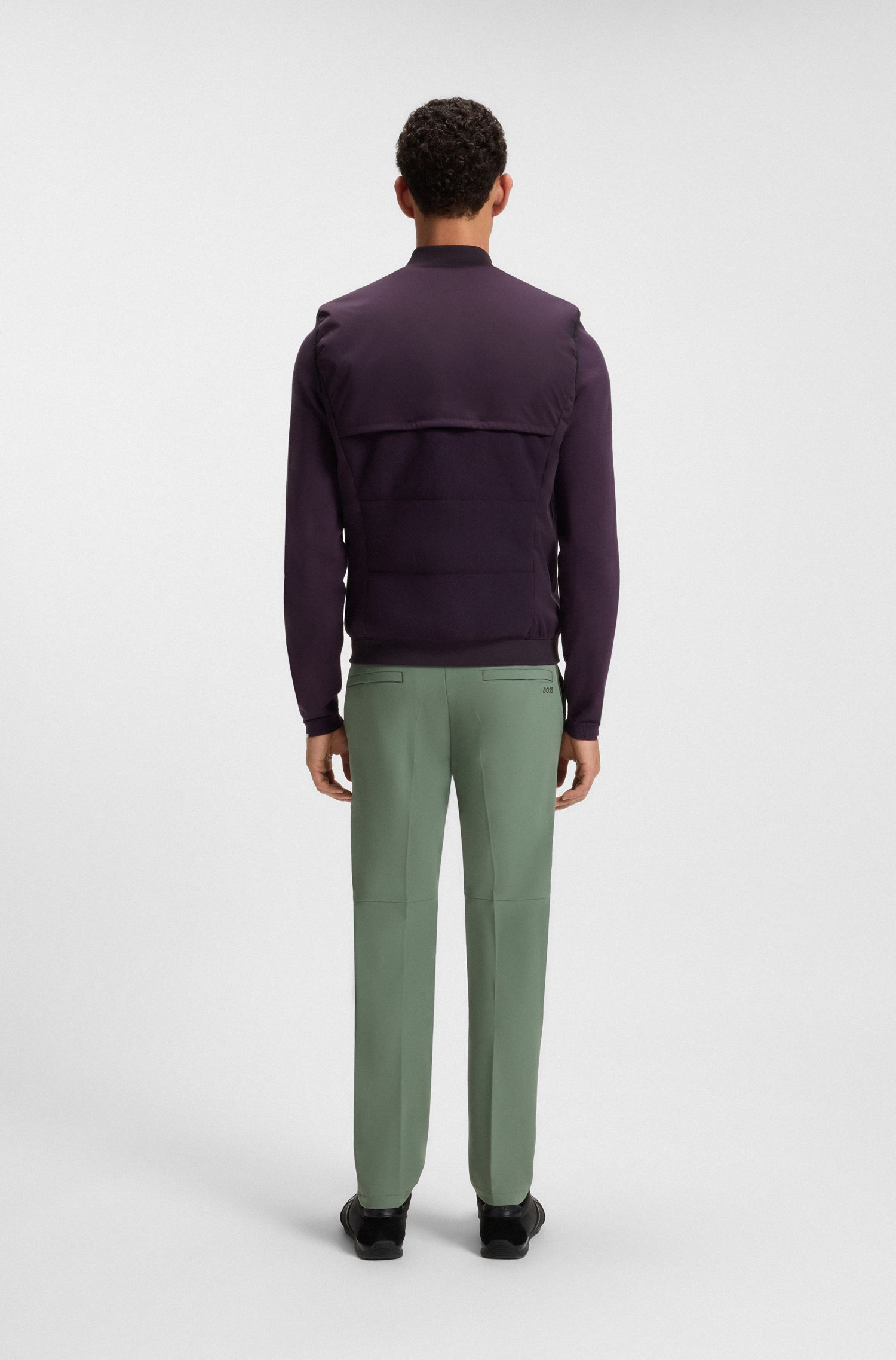 【BOSS博斯】抓绒细节马甲