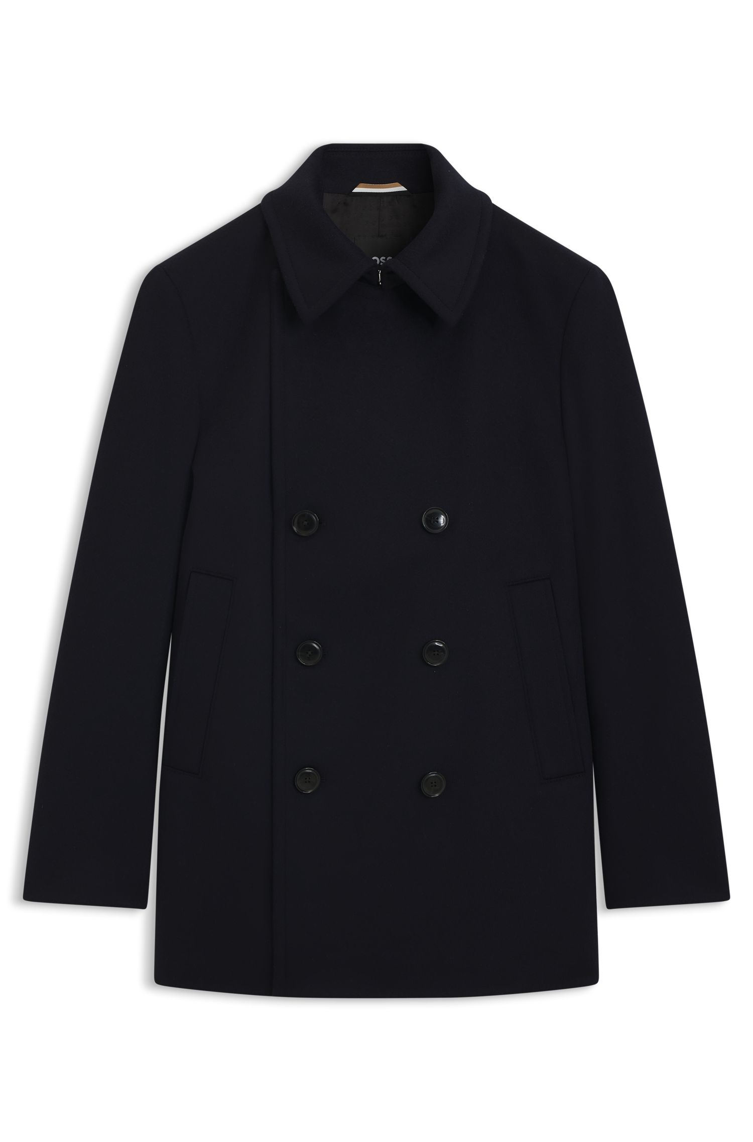 【BOSS博斯】羊绒修身版型短外套