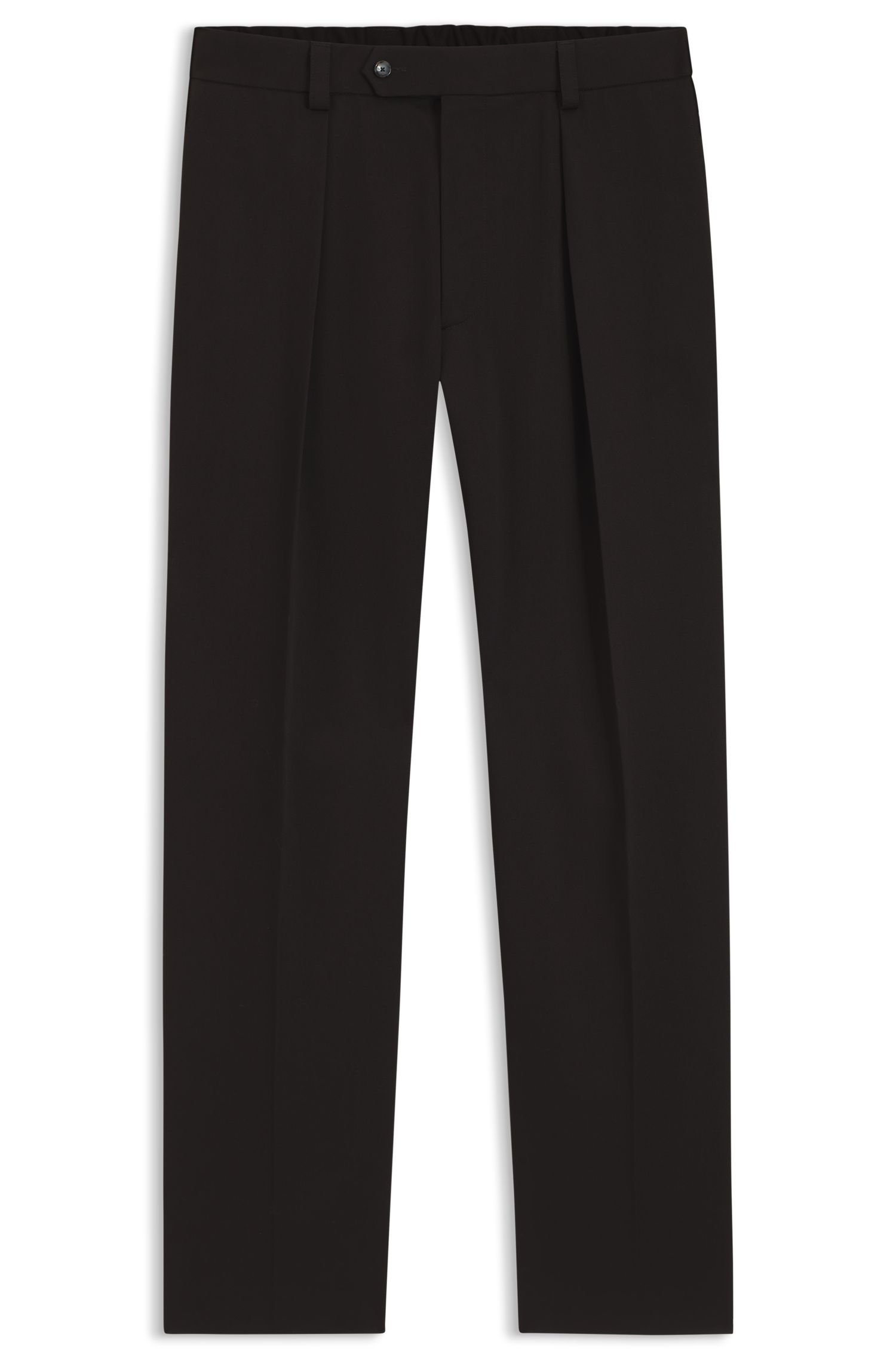 BECKHAM x BOSS 微图案棉质长裤