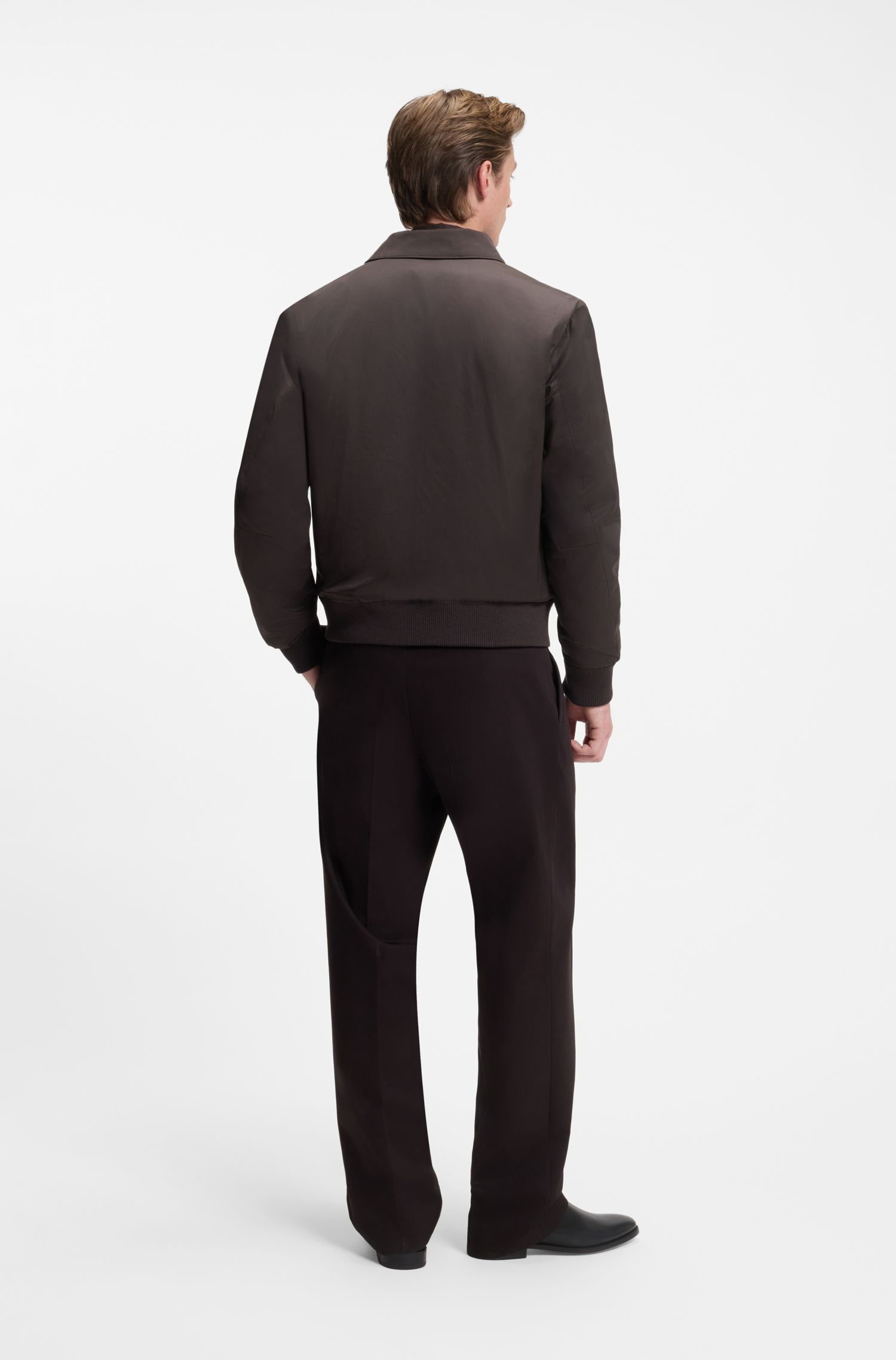 BECKHAM x BOSS 斜纹布夹克