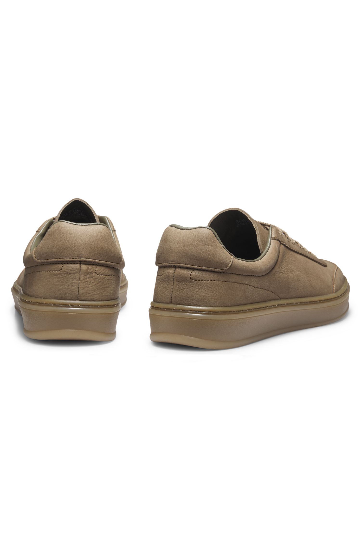 BECKHAM x BOSS 橡胶鞋底皮革运动鞋