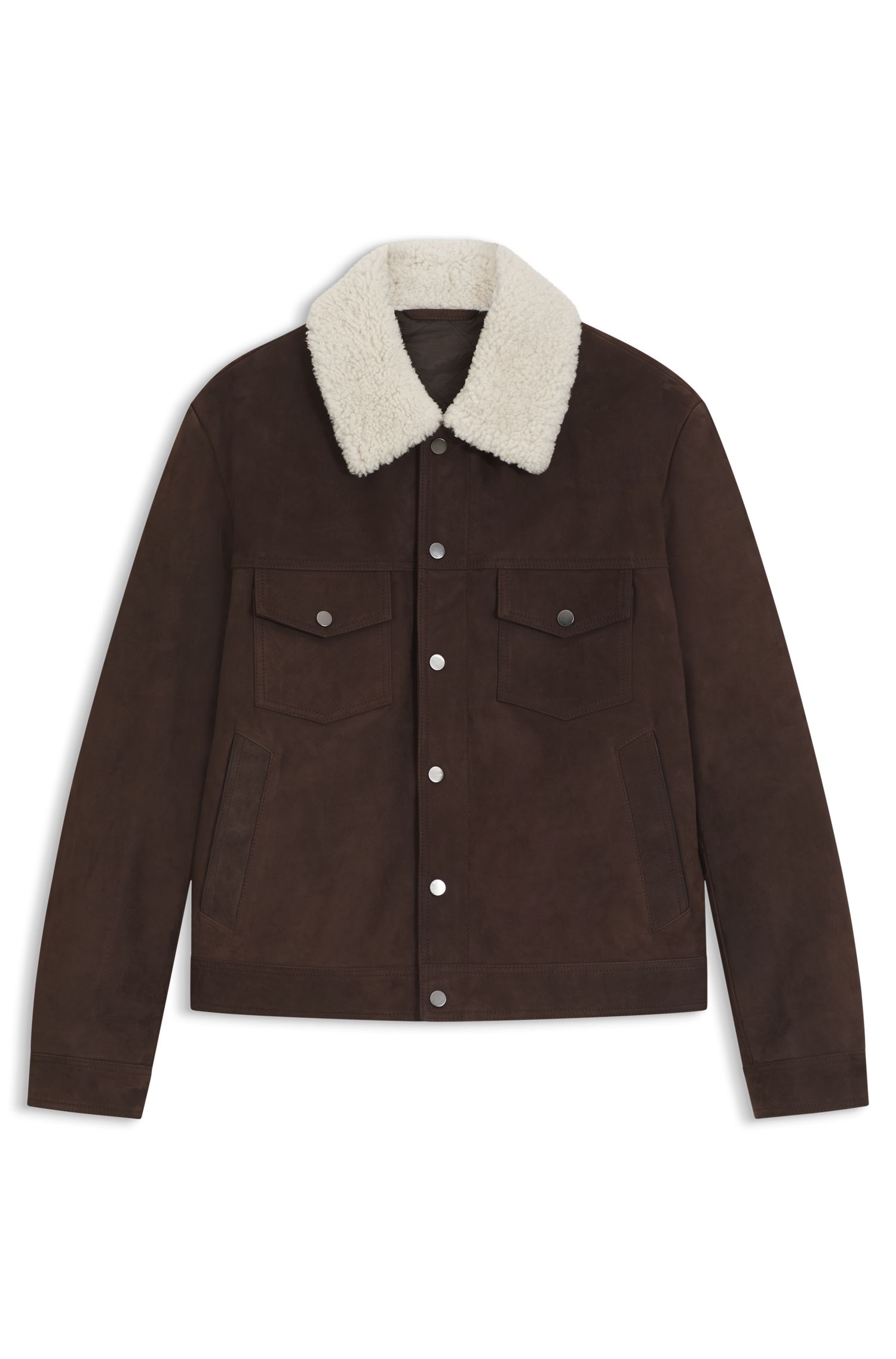 BECKHAM x BOSS 皮夹克