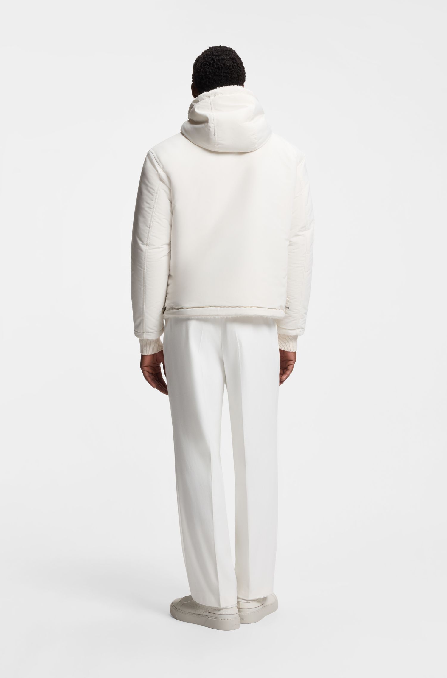 BOSS x Steiff 双面泰迪布夹克