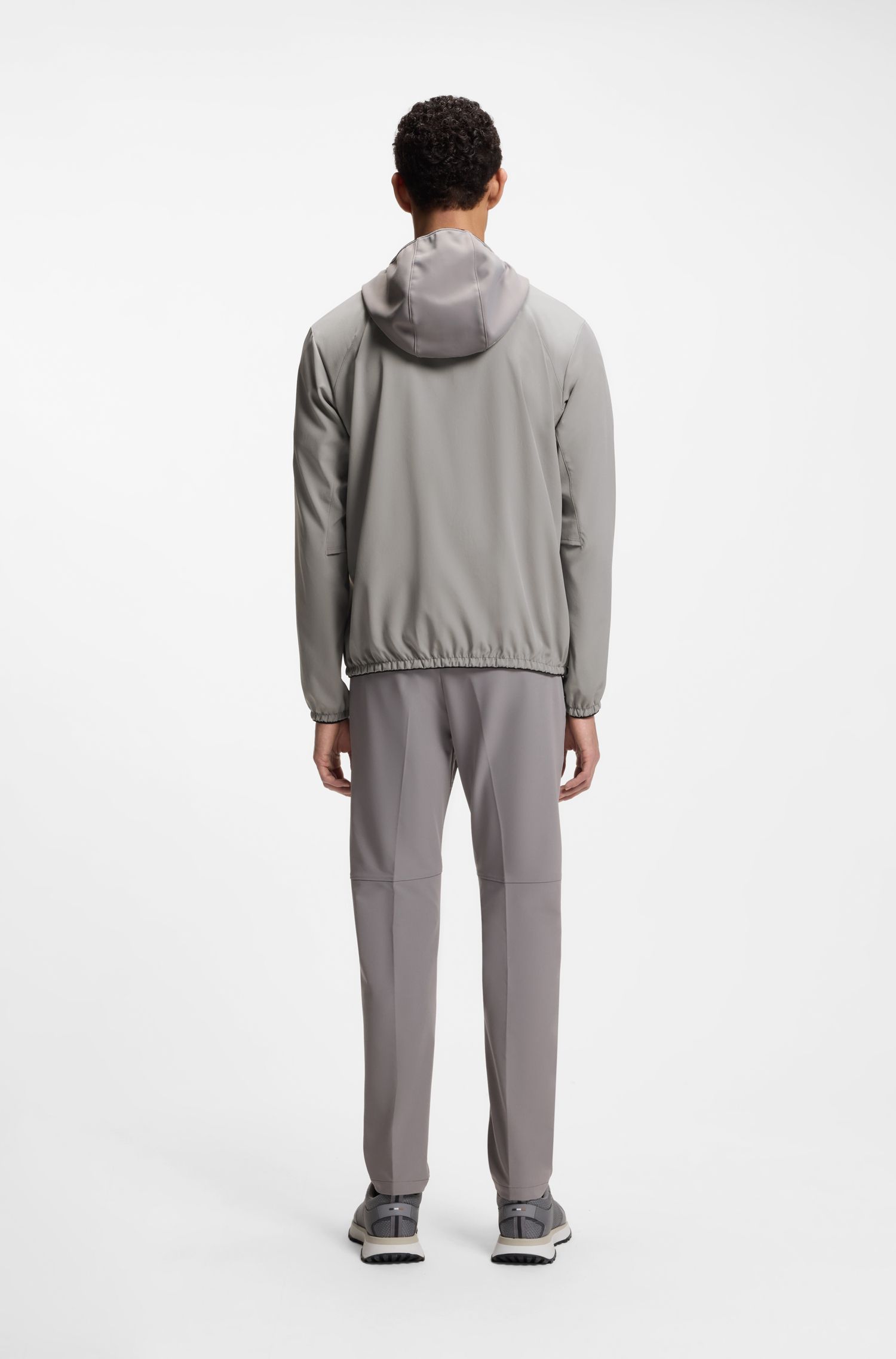 【BOSS博斯】四向弹力运动风混合夹克