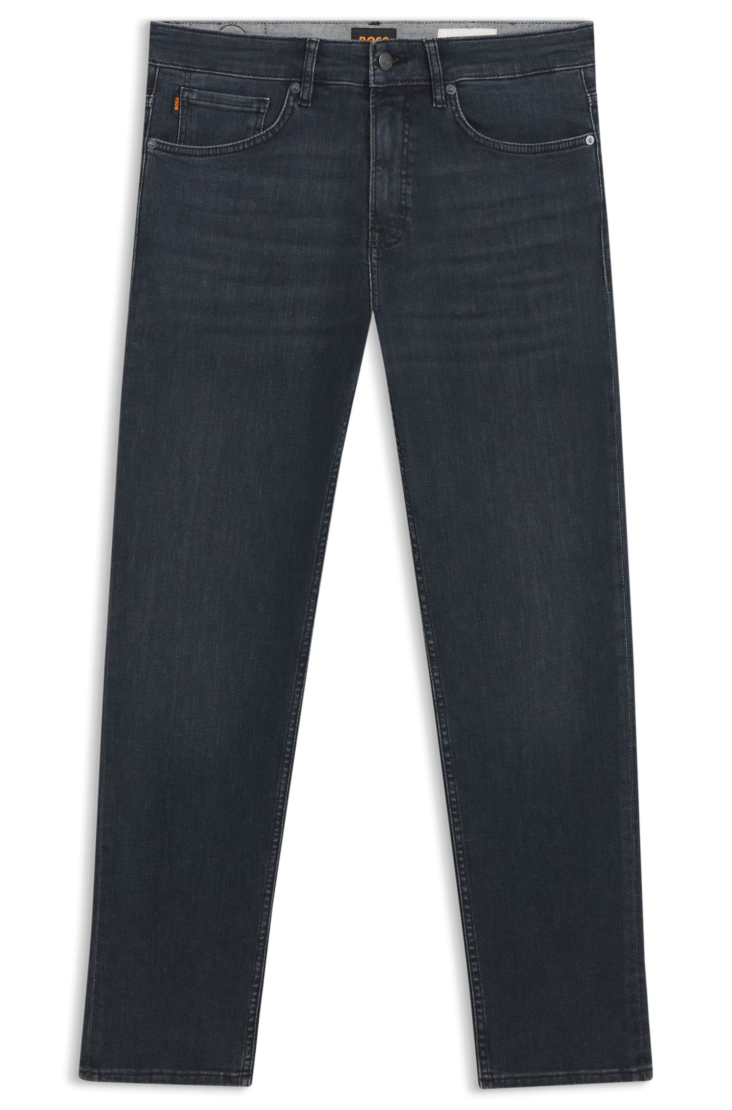 【BOSS博斯】Maine 常规版型蓝色超弹牛仔裤