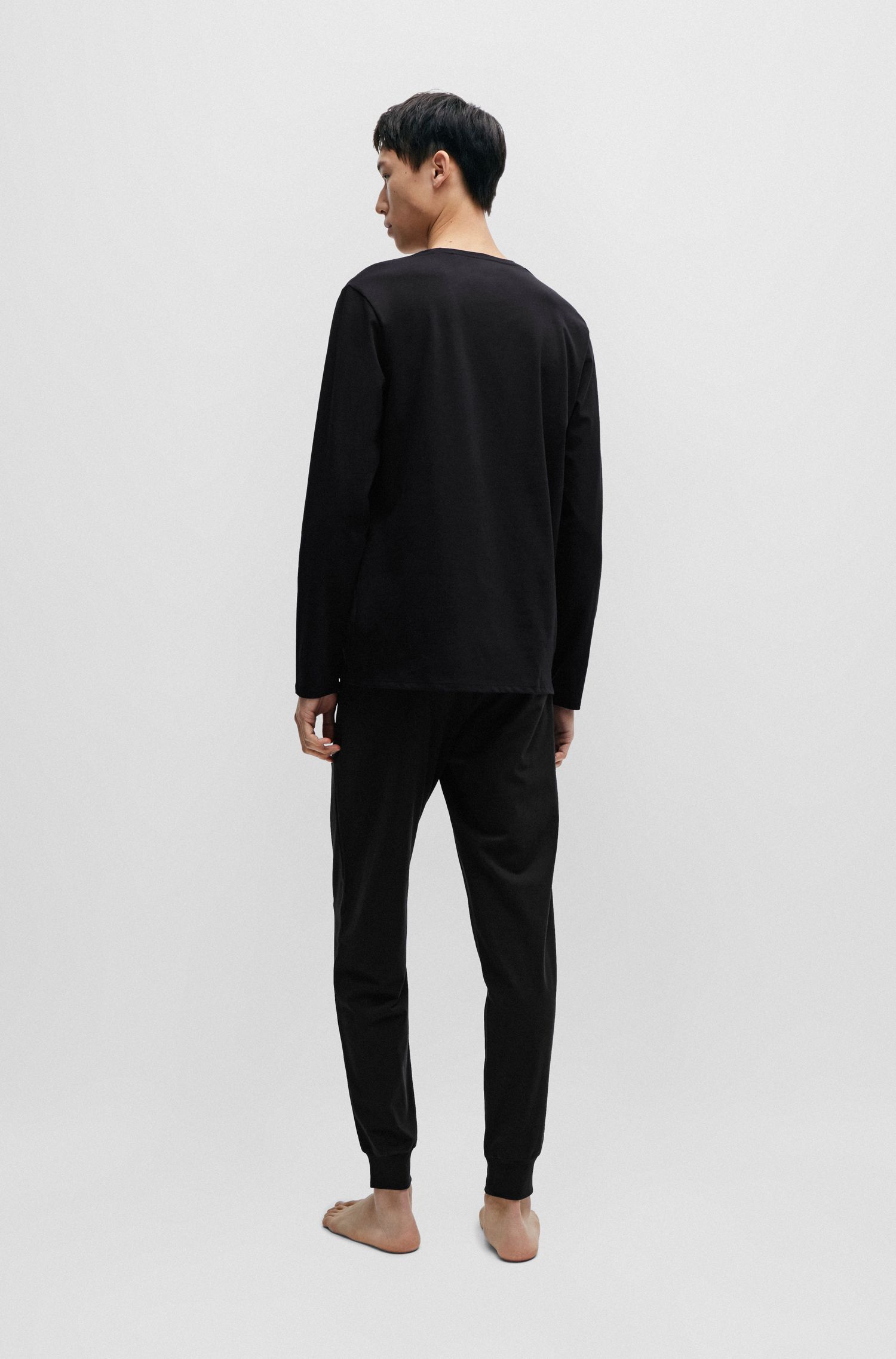 【BOSS博斯】艺术图案礼盒装弹力棉睡衣