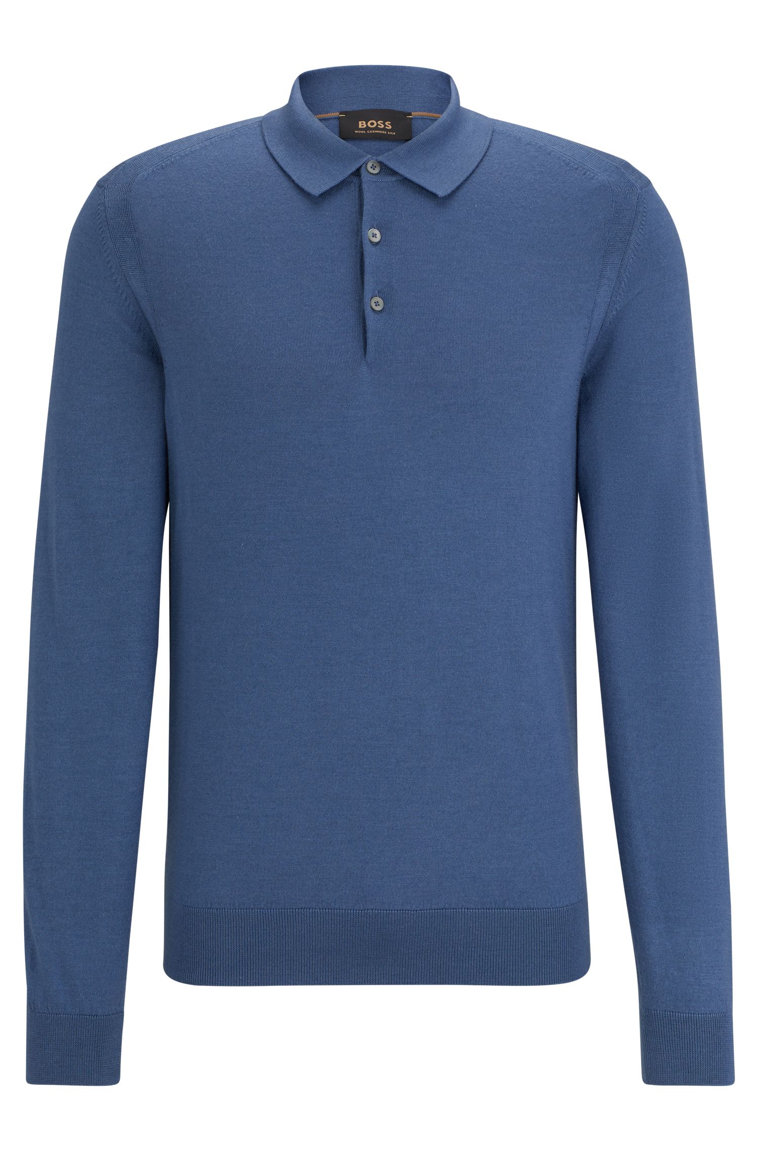 【BOSS博斯】常规版型Polo领针织衫