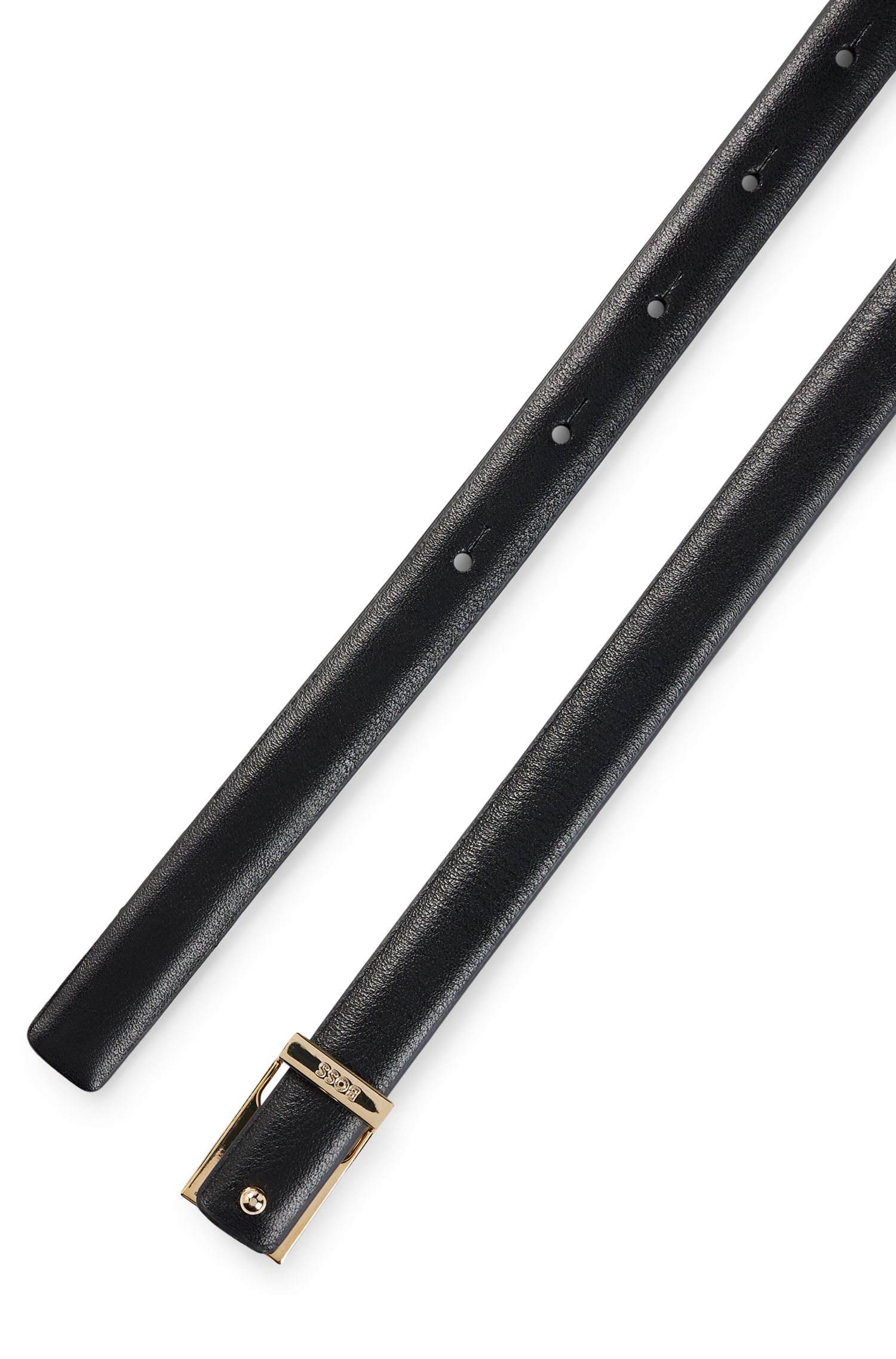 【BOSS博斯】LOGO装饰意大利皮带