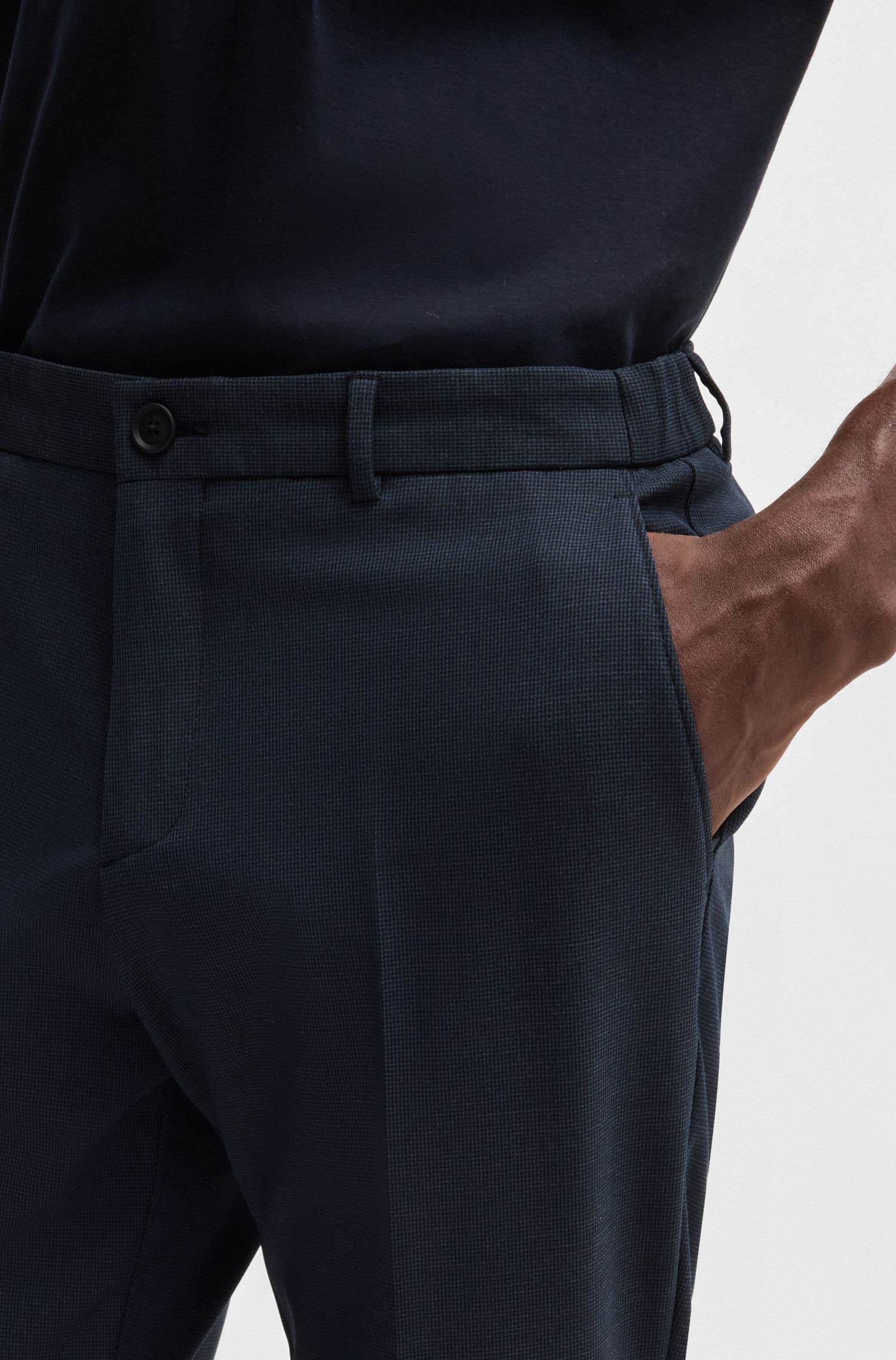 【BOSS博斯】修身版型长裤