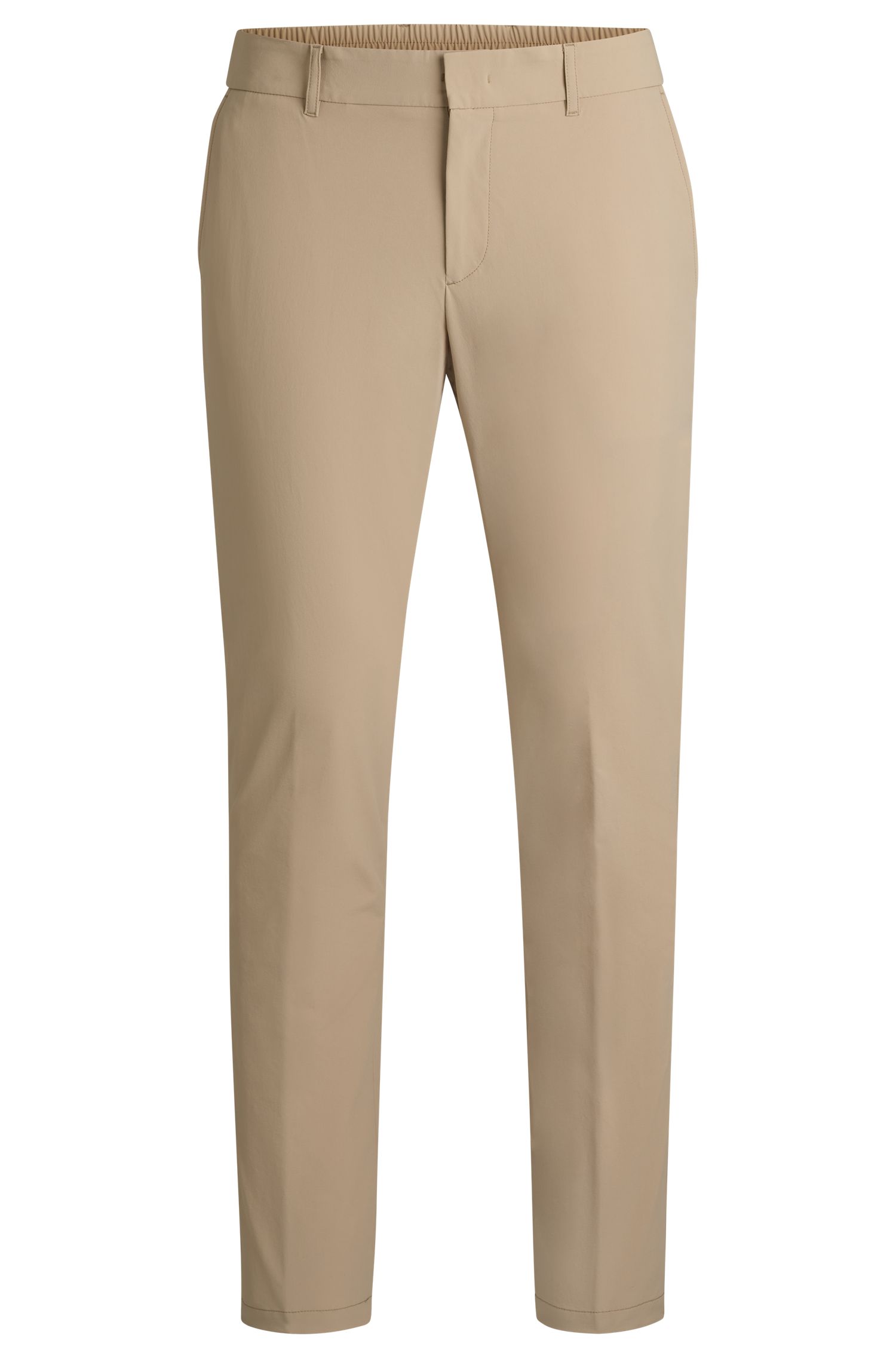 【BOSS博斯】便携设计弹力软质面料修身长裤