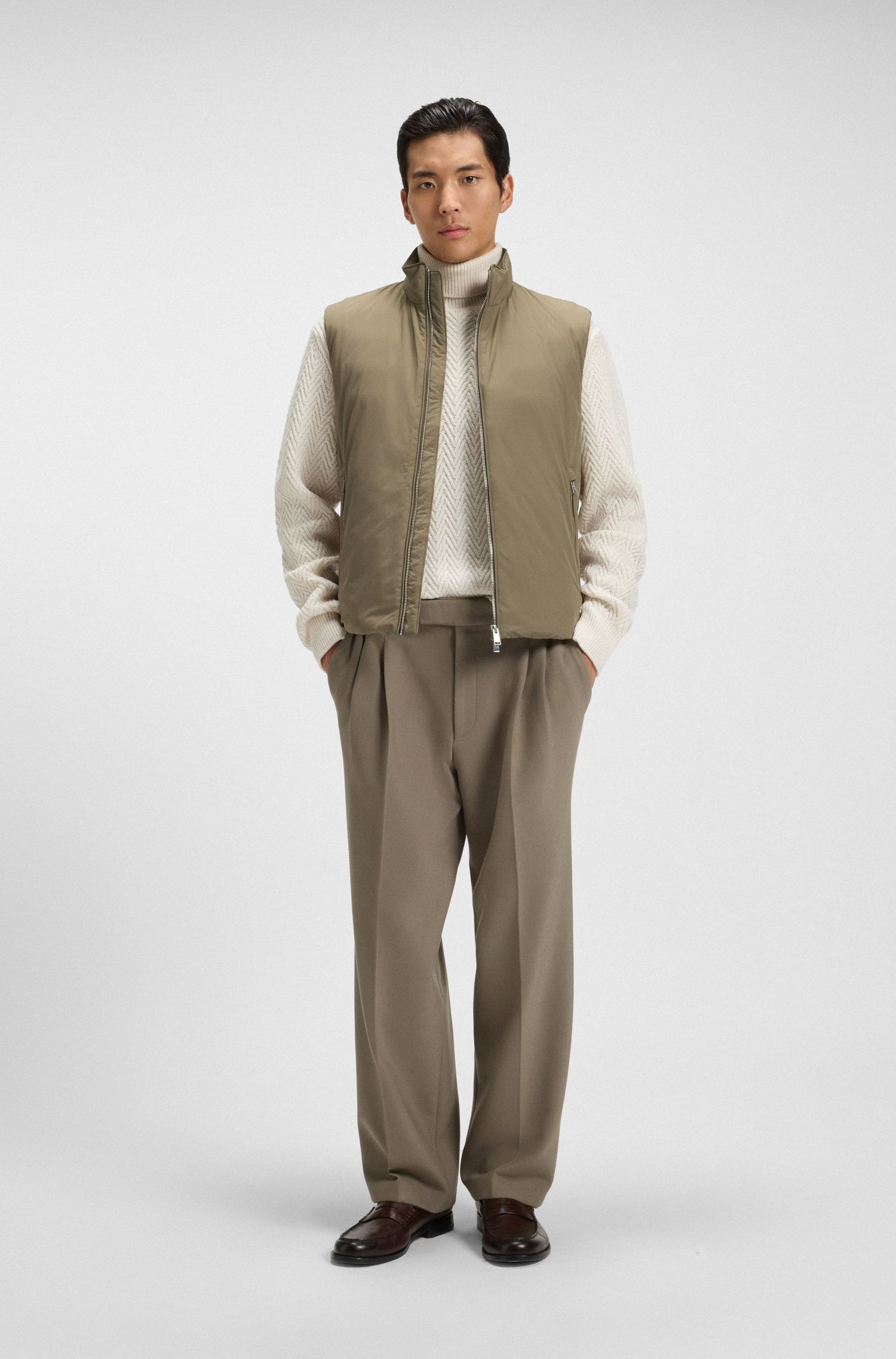 【BOSS博斯】羽绒填充马甲