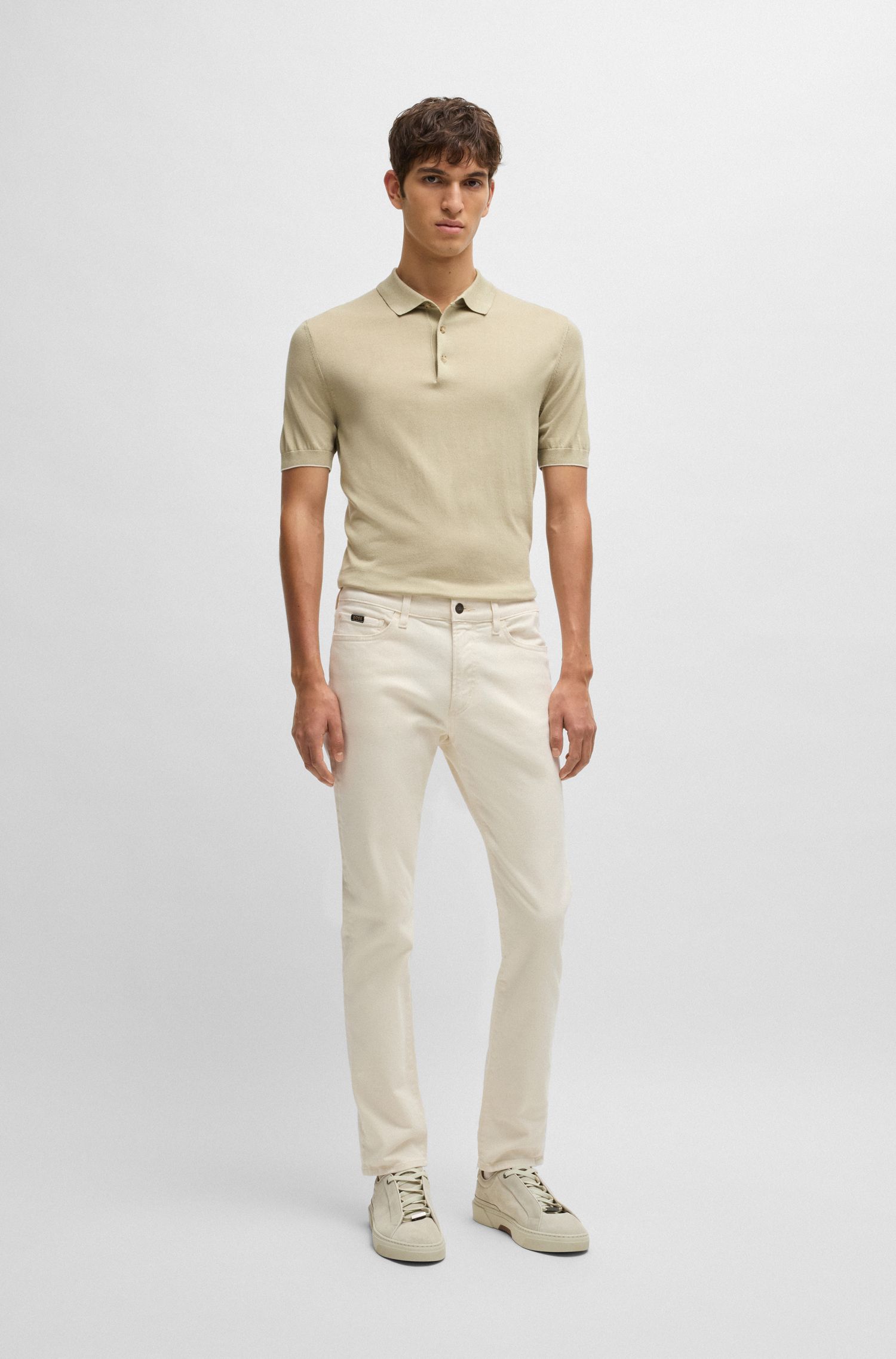 【BOSS博斯】舒适弹力修身牛仔裤