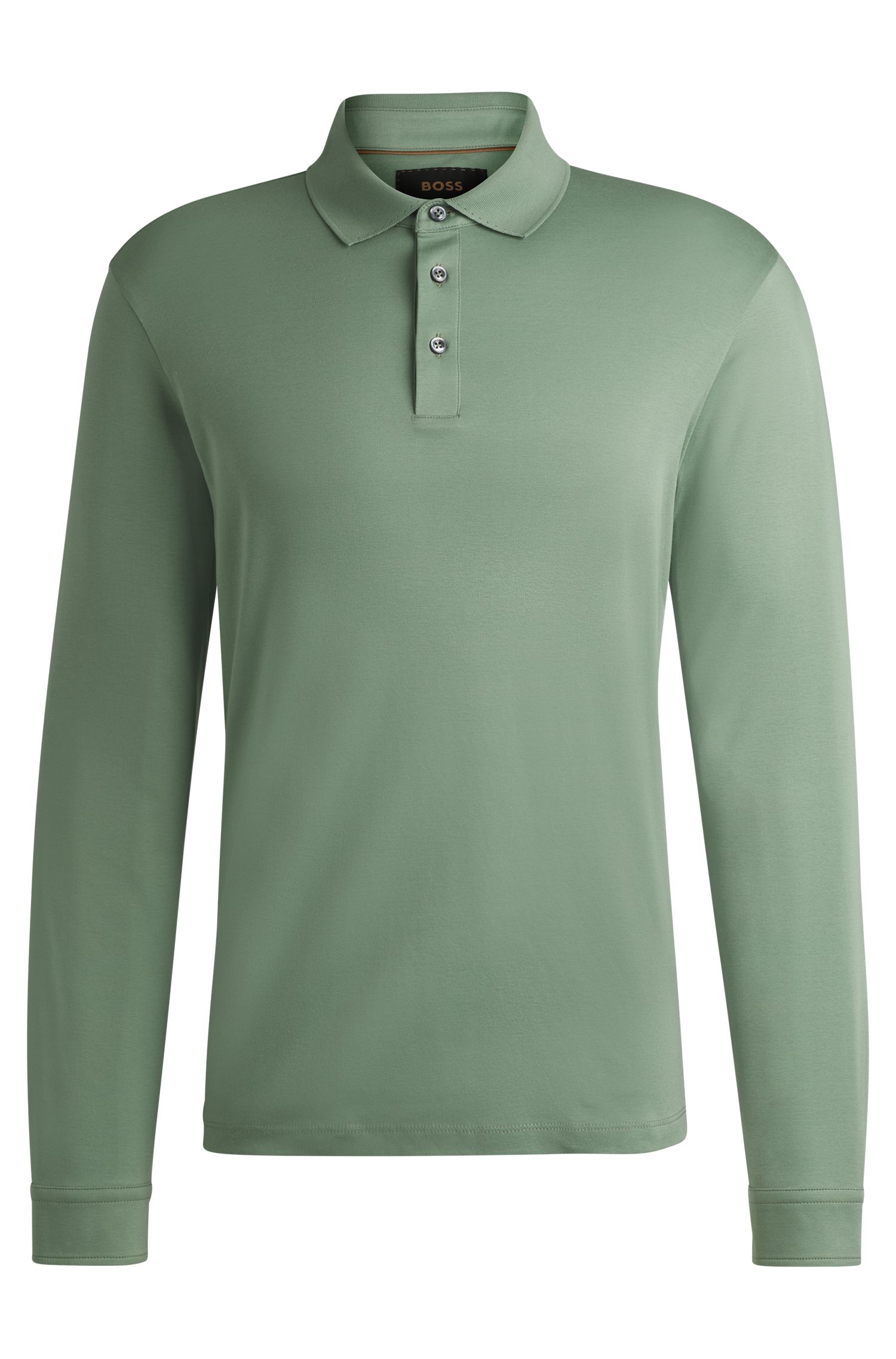 【BOSS博斯】常规版型丝光棉 Polo 衫