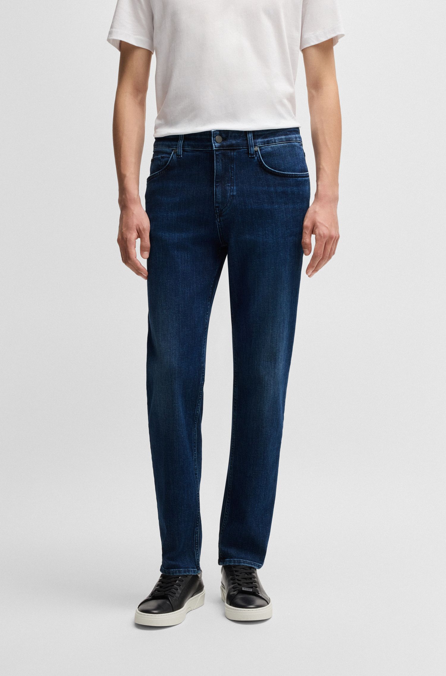 【BOSS博斯】Maine Coolmax® 靛蓝常规版牛仔裤