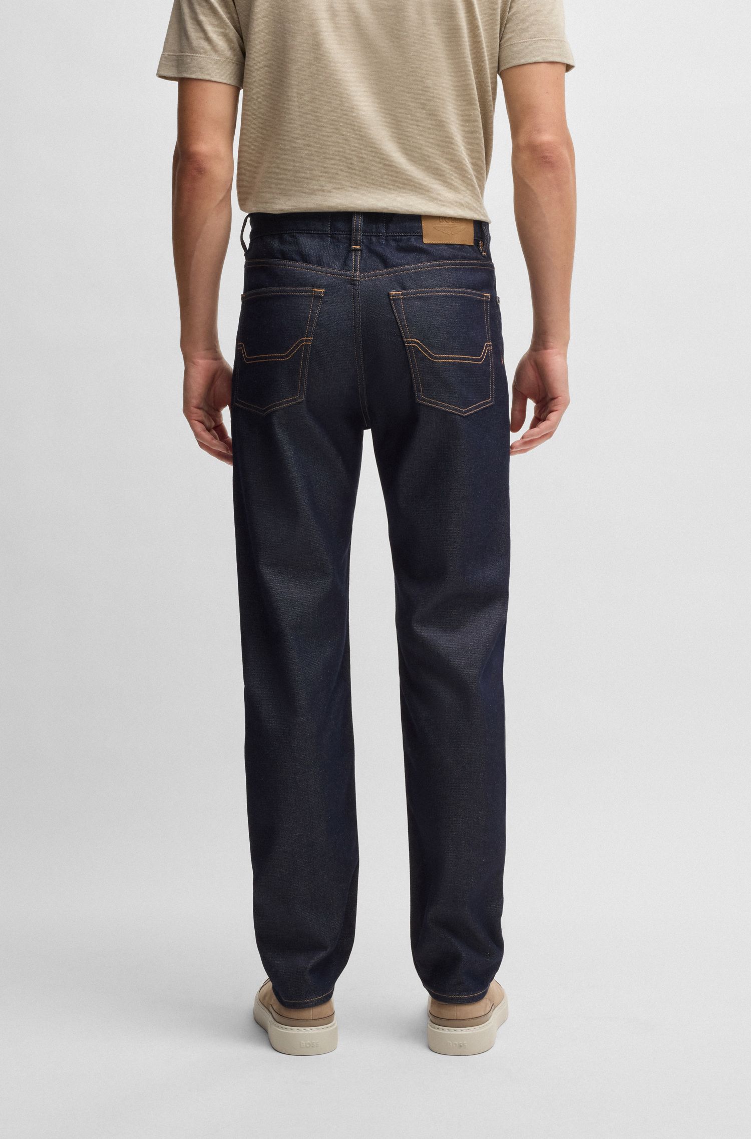 BOSS x ASTON MARTIN 常规版碳纤维纱线牛仔裤